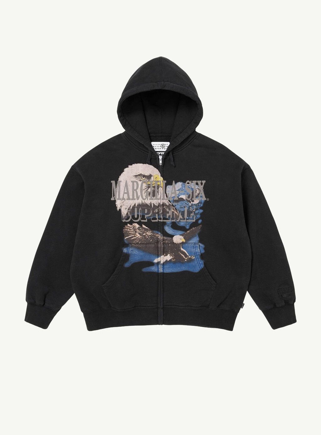 Supreme Supreme Black League Champs Zip-Up Hoodie | Grailed