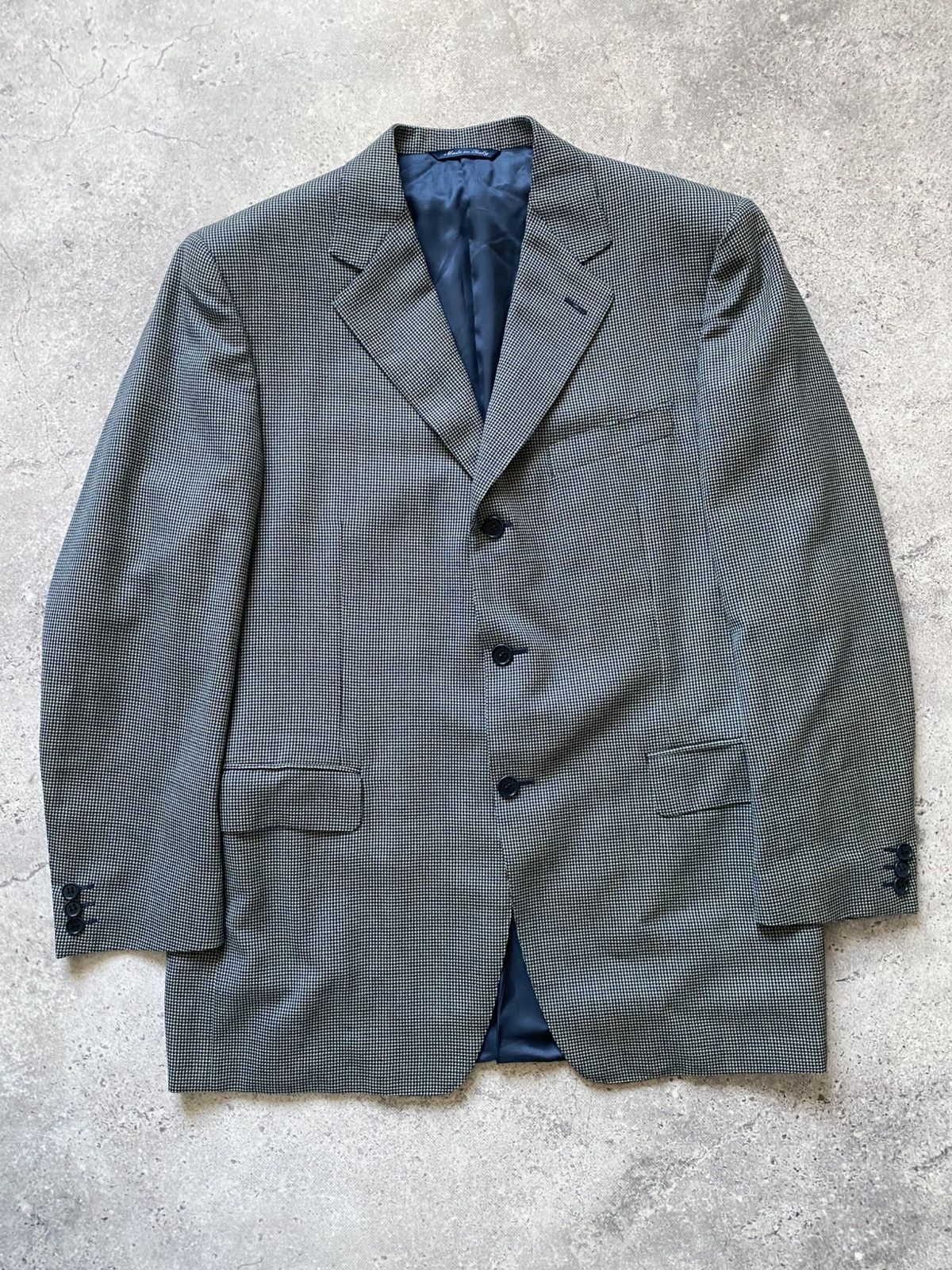 Canali Canali Blazer Jacket Men’s Size IT 52 R Italy Wool Cupro Size 52R - 1 Thumbnail