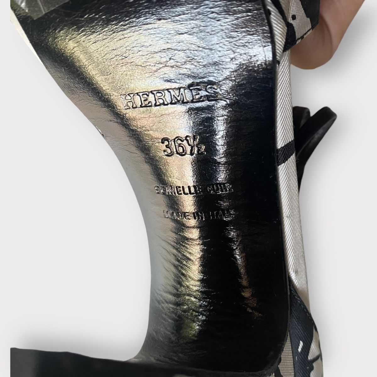 Hermes × Maison Margiela Hermès by Martin Margiela "Cheval Surprise" 2004. Size US 6.5 / IT 36.5 - 7 Thumbnail