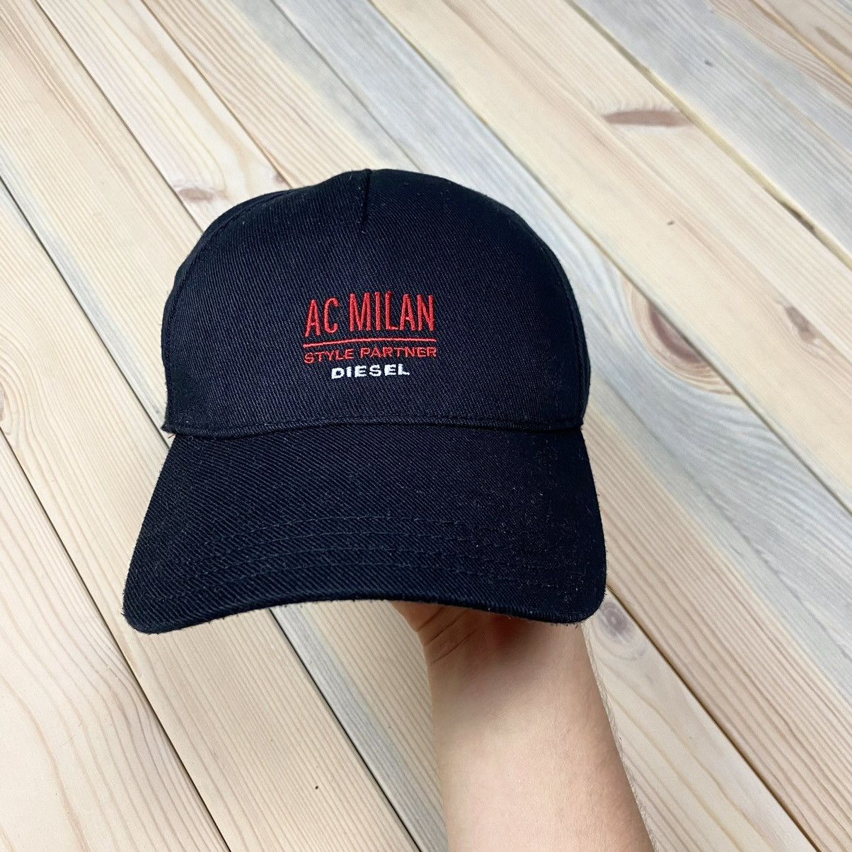 Diesel Diesel x AC Milan soccer baseball y2k blokecore cap Size ONE SIZE - 2 Thumbnail