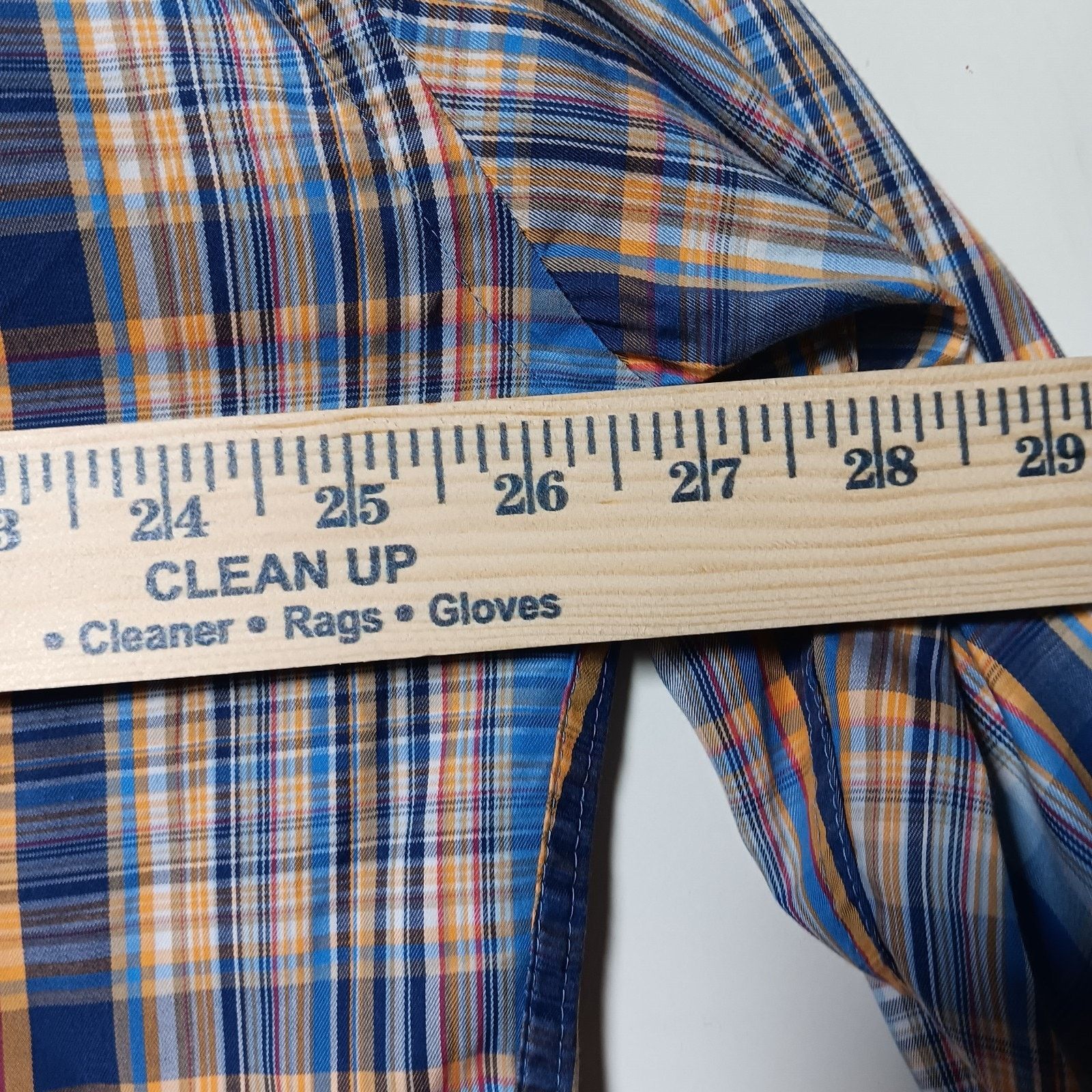 Peter Millar Peter Millar Mens Button Down Shirt XL Plaid Classic Fit Size US XL / EU 56 / 4 - 6 Thumbnail