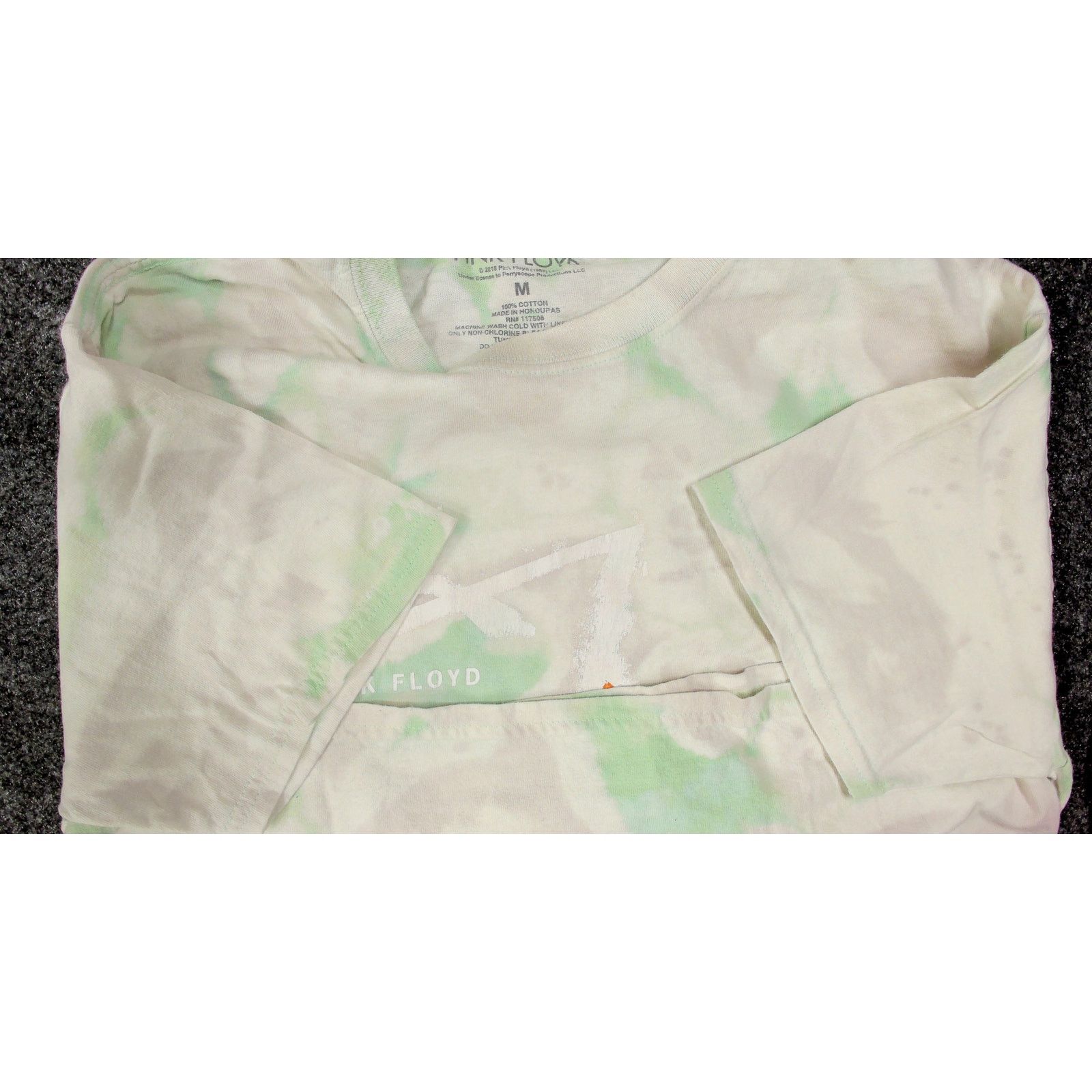 Pink Floyd Pink Floyd 2018 Dark Side Of The Moon Geometric Tie-Dye Tee Size US M / EU 48-50 / 2 - 8 Thumbnail