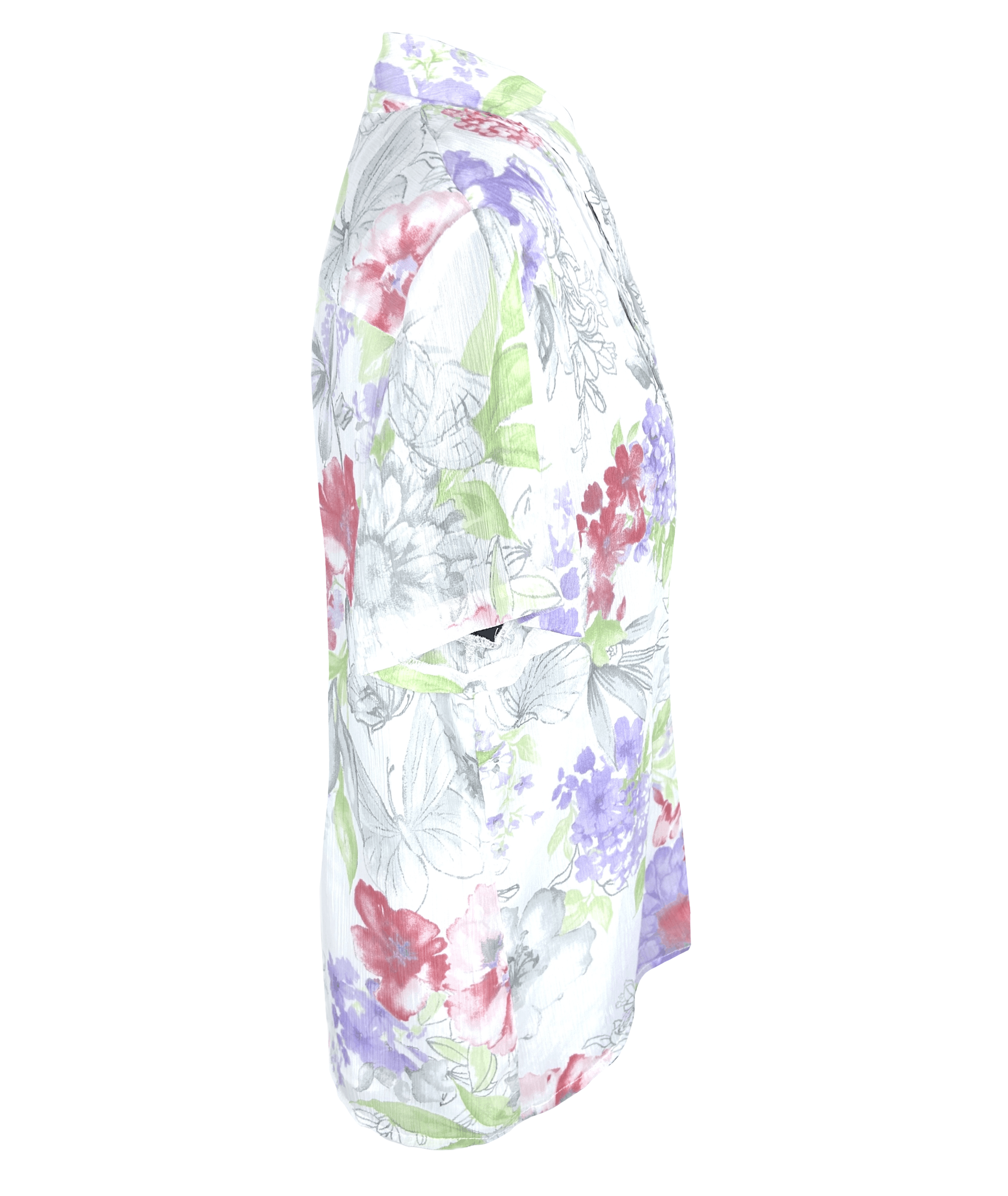 Vintage 1990's Alfred Dunner Floral Blouse Size XL / US 12-14 / IT 48-50 - 3 Thumbnail