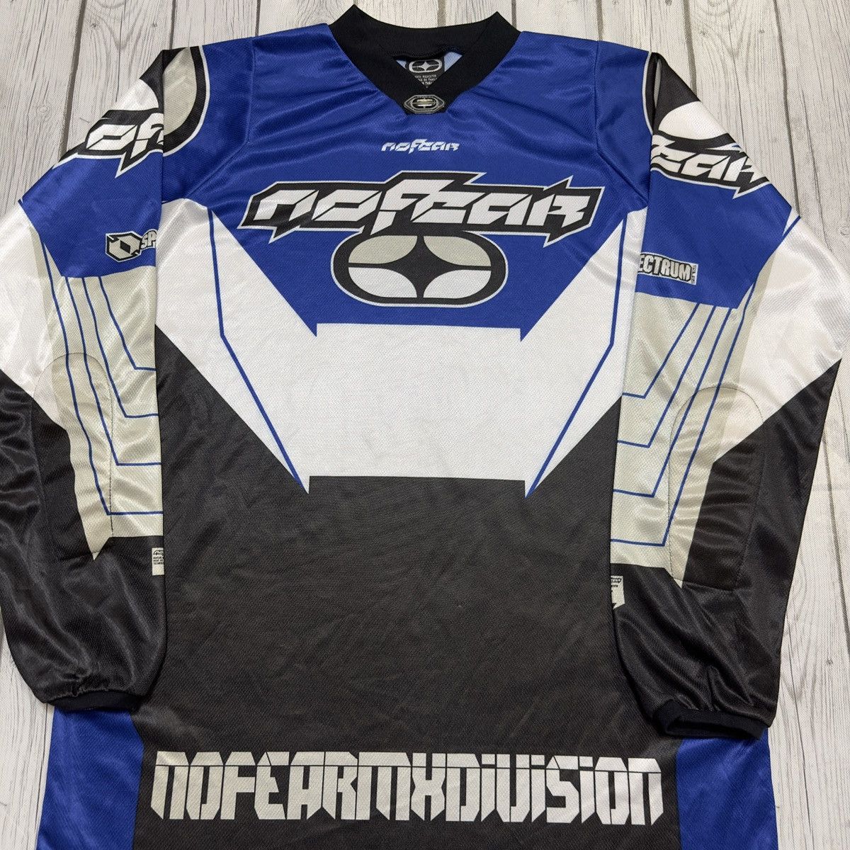 No Fear × Vintage Vintage No Fear motocross jersey Size US M / EU 48-50 / 2 - 4 Thumbnail