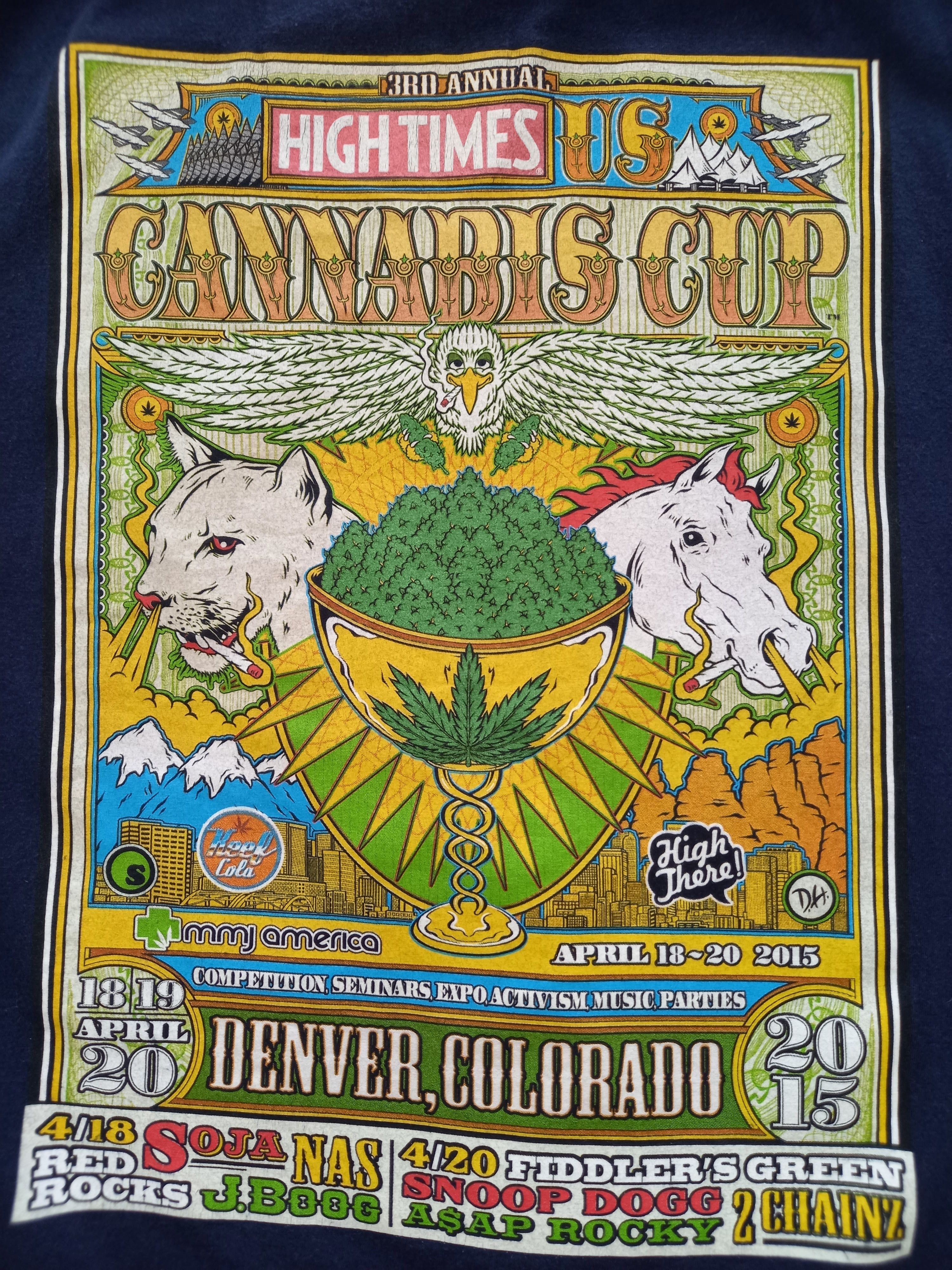 Vintage Cannabis Cup 2015 Size US M / EU 48-50 / 2 - 2 Thumbnail