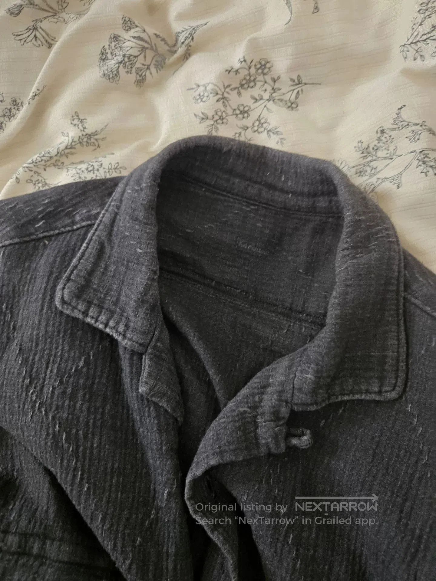 Porter Classic Porter Classic Sashiko Black Short Sleeve. Size US M / EU 48-50 / 2 - 4 Thumbnail