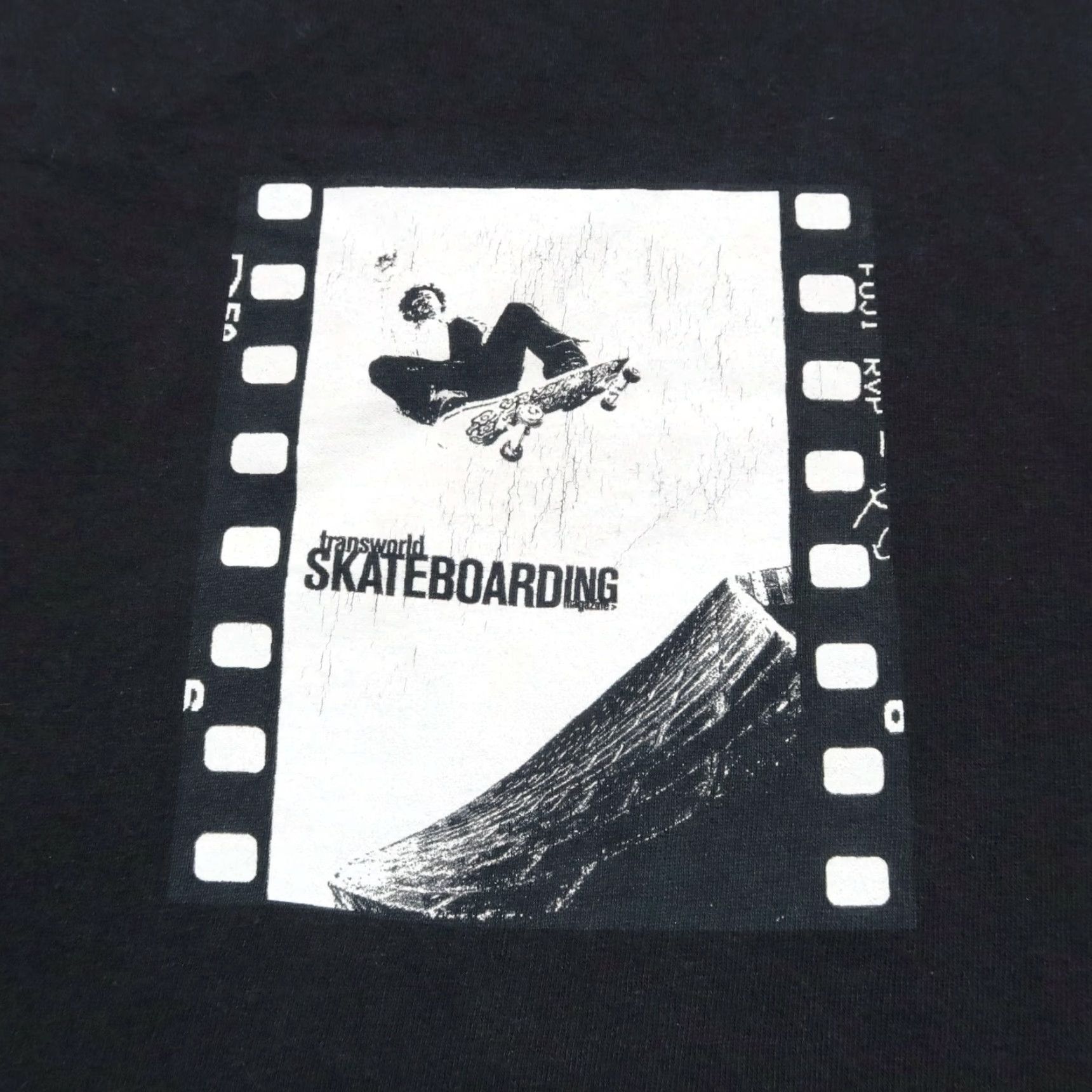 Vintage VINTAGE Transworld Skateboarding Tshirt Black Large Mens Promo Mark Gonzales 90s Skateboarding Shirt Size US L / EU 52-54 / 3 - 2 Thumbnail