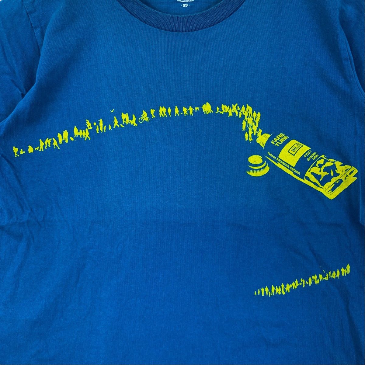 Vintage Vintage DESIGN STORE GRANIPH Stabilo Art Tee Shirt Top Size XS / US 0-2 / IT 36-38 - 3 Thumbnail