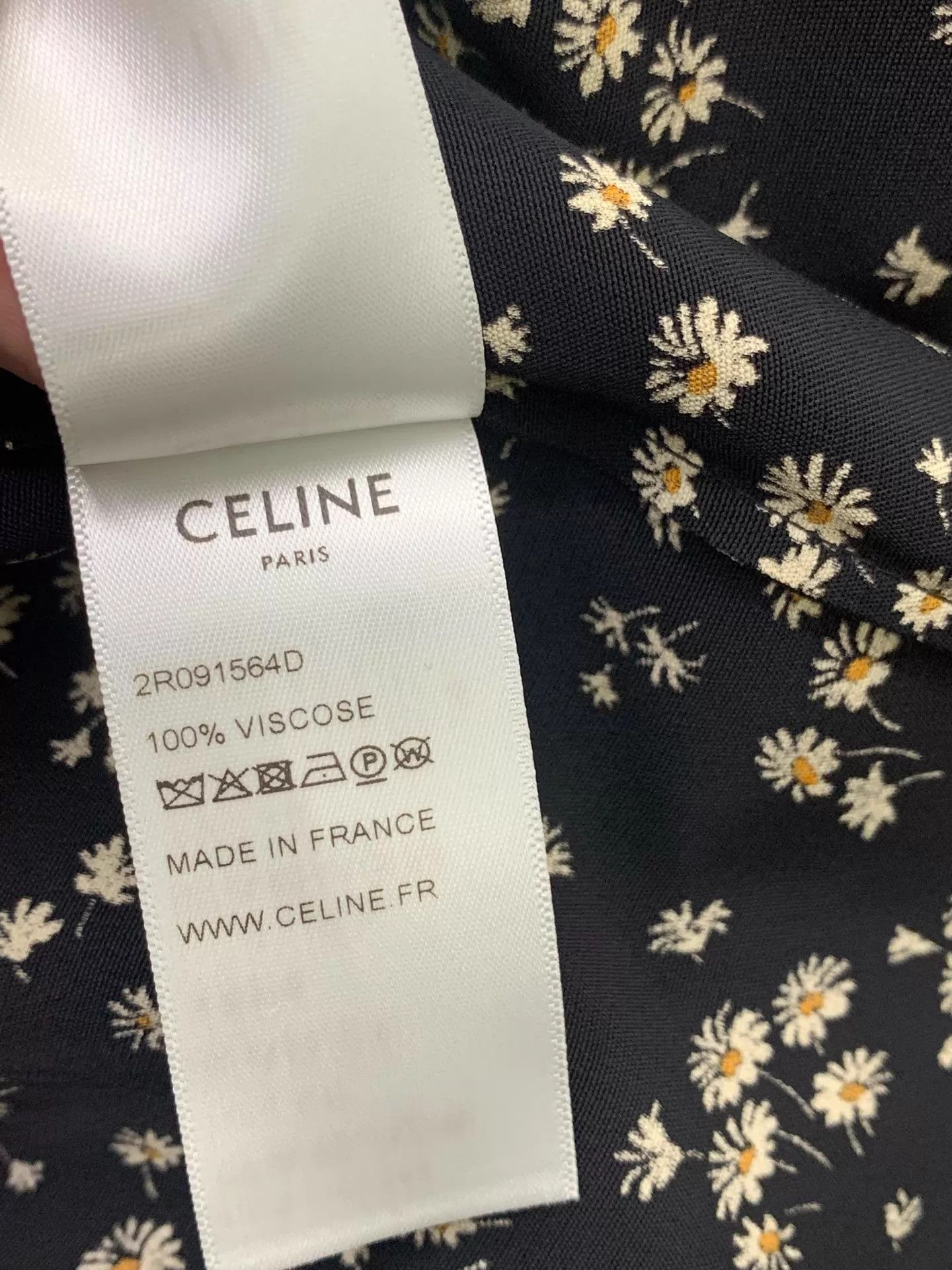 Celine Celine long floral dress 38 new Size XS / US 0-2 / IT 36-38 - 6 Thumbnail