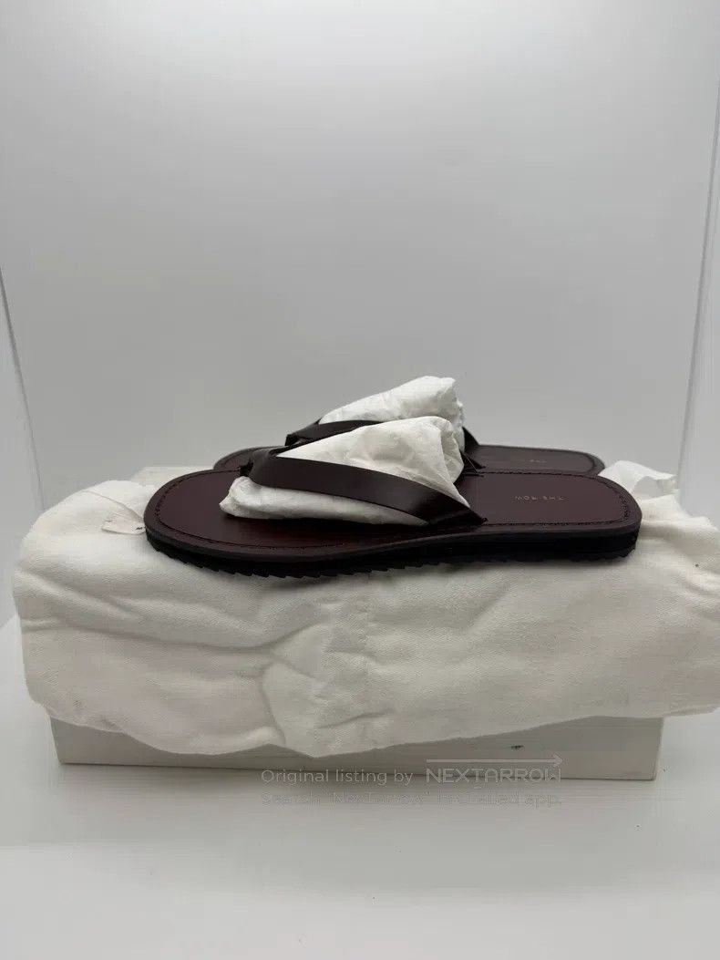 The Row The Row Flip Flops Women's Brown Sandals Size US 5.5 / IT 35.5 - 8 Thumbnail