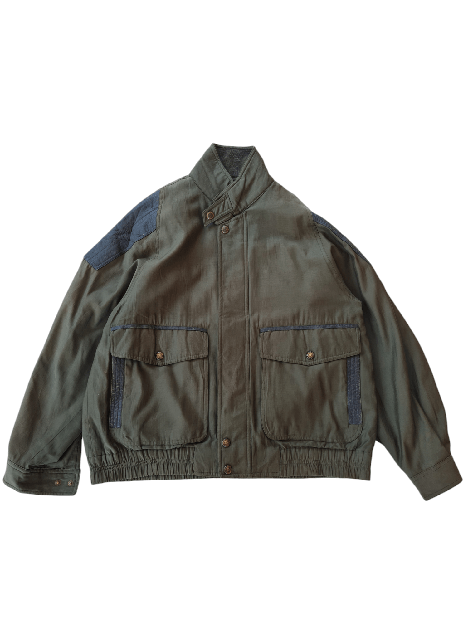Vintage Vtg Divisarmo Italian Designer Bomber Jacket Size US M / EU 48-50 / 2 - 1 Thumbnail