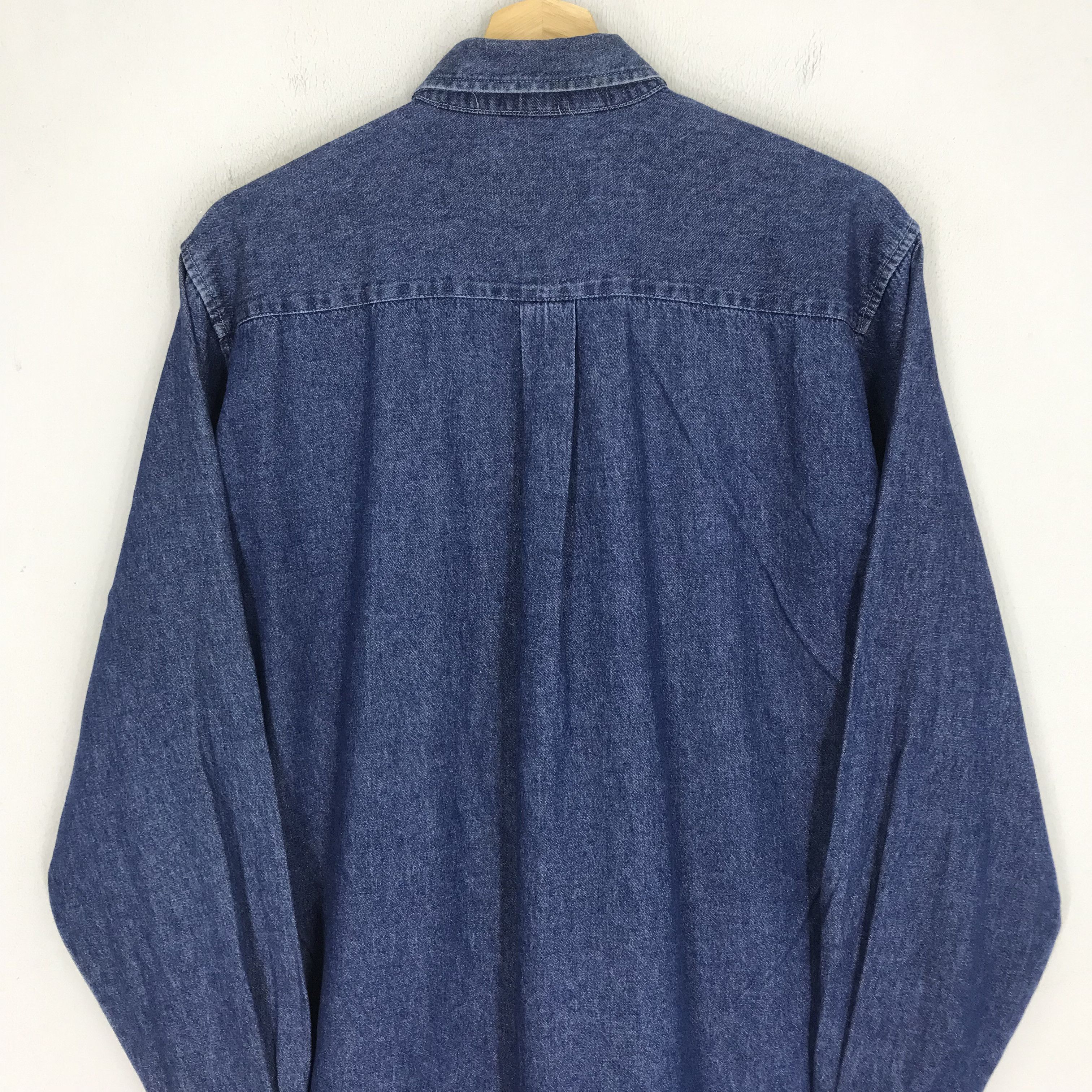 Polo Ralph Lauren Vintage 90s Polo by Ralph Lauren Jeans Blue Denim Shirt Size US M / EU 48-50 / 2 - 4 Thumbnail