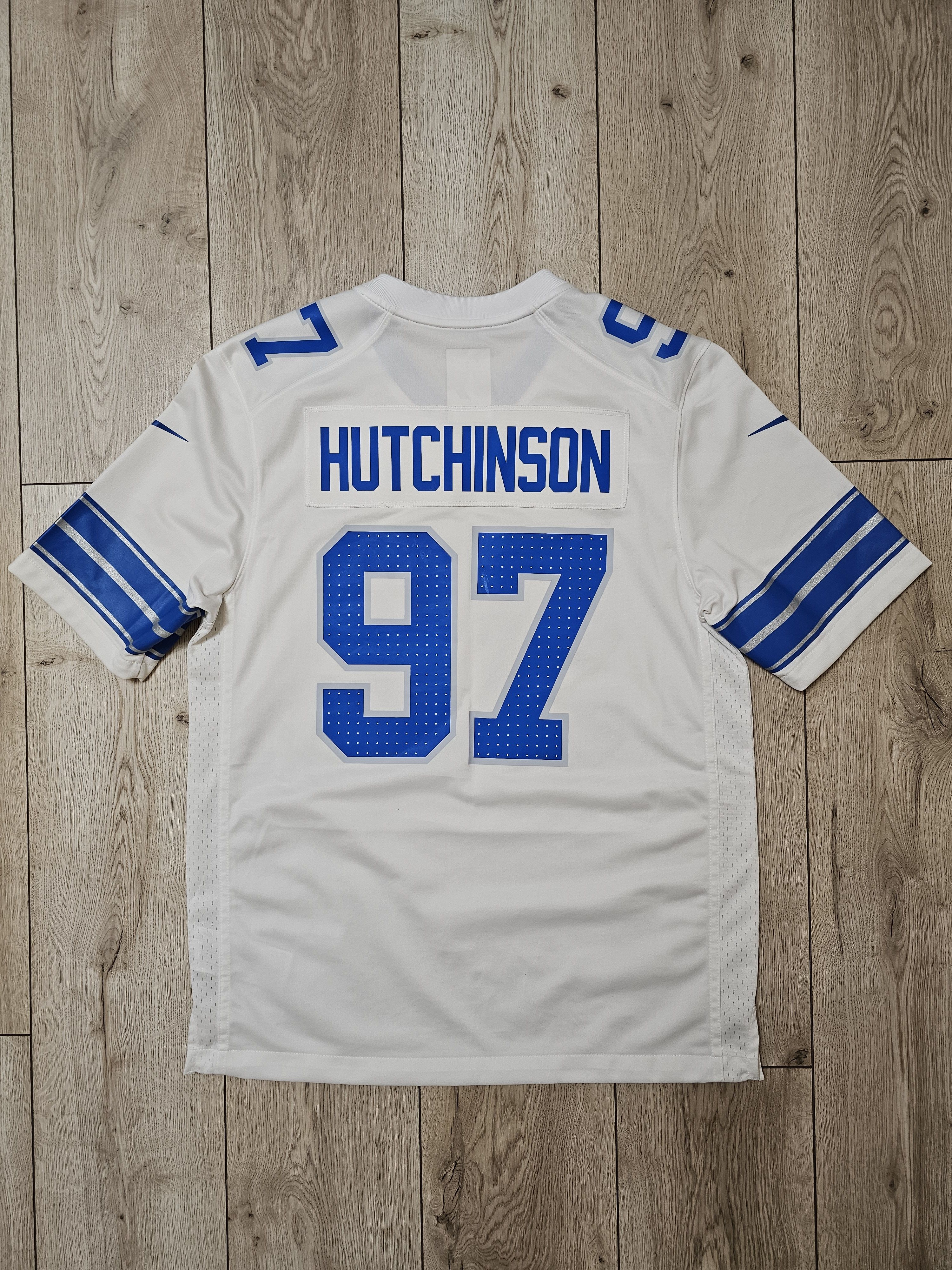 NFL DETROIT LIONS JERSEY HUTCHINSON SHIRT NFL AMERICAN FOOTBALL Size US M / EU 48-50 / 2 - 2 Thumbnail