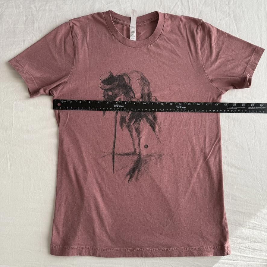Designer Old Crow Unisex T-shirt Gothic Raven T-Shirt Claptone Sz M Size US M / EU 48-50 / 2 - 6 Thumbnail