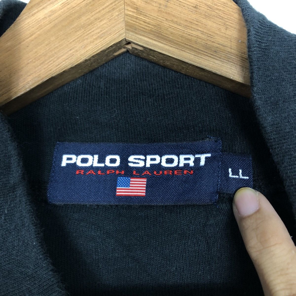 Japanese Brand 📌Vintage Half Zipper Sweatshirt Polo Sport Ralph Lauren Size US L / EU 52-54 / 3 - 14 Thumbnail