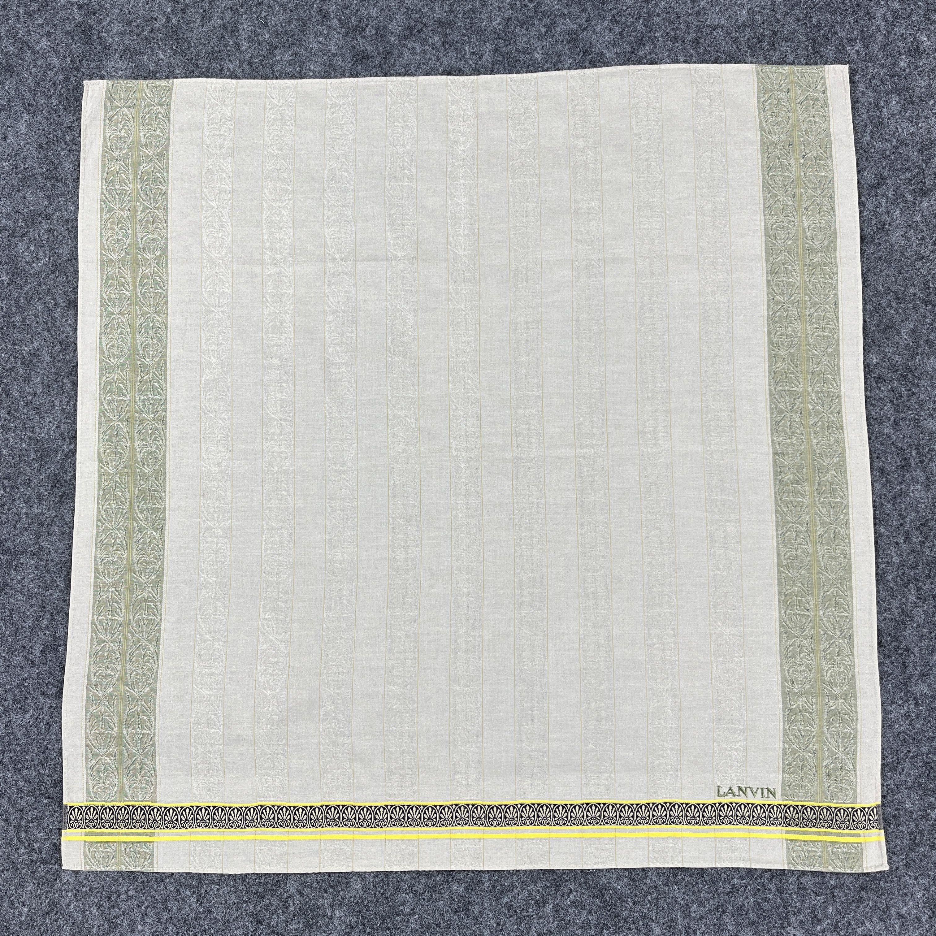 Lanvin Lanvin Handkerchief / Bandana / Neckerchief / Headscarf B328 Size ONE SIZE - 2 Thumbnail