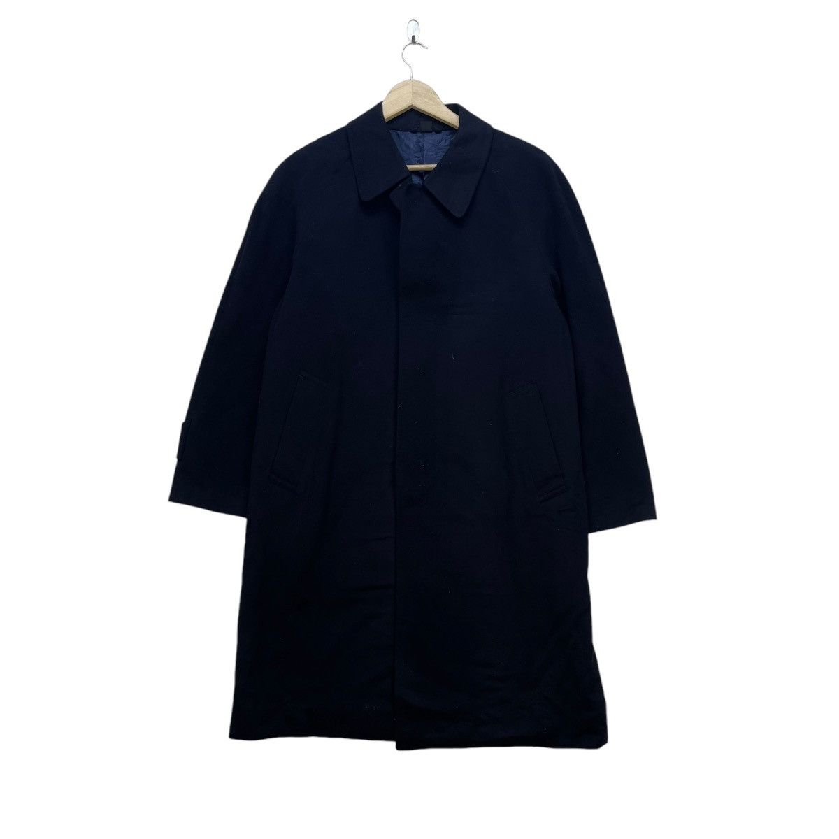 Autumn Cashmere Vintage Emergildo Zegna Long Coat Jacket Size US M / EU 48-50 / 2 - 2 Thumbnail