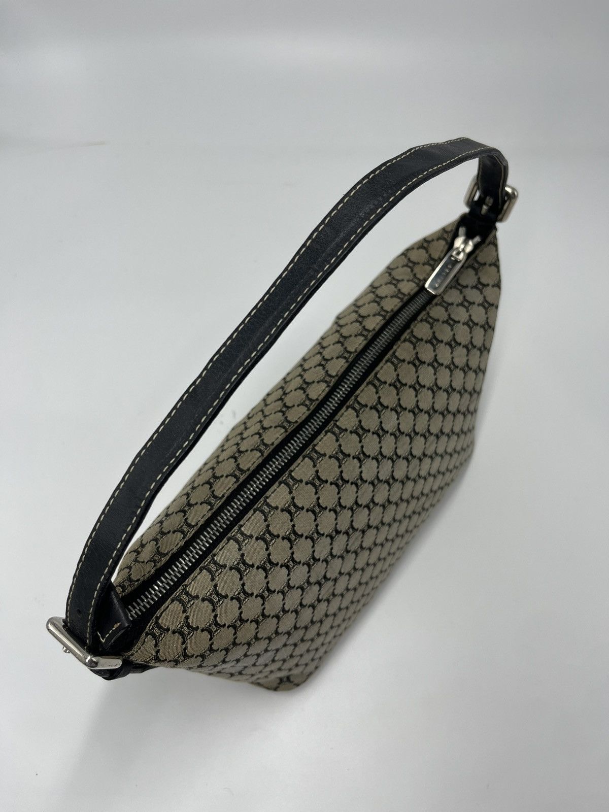 Celine AUTHENTIC CELINE MONOGRAM CANVAS HOBO SHOULDER BAG Size ONE SIZE - 7 Thumbnail