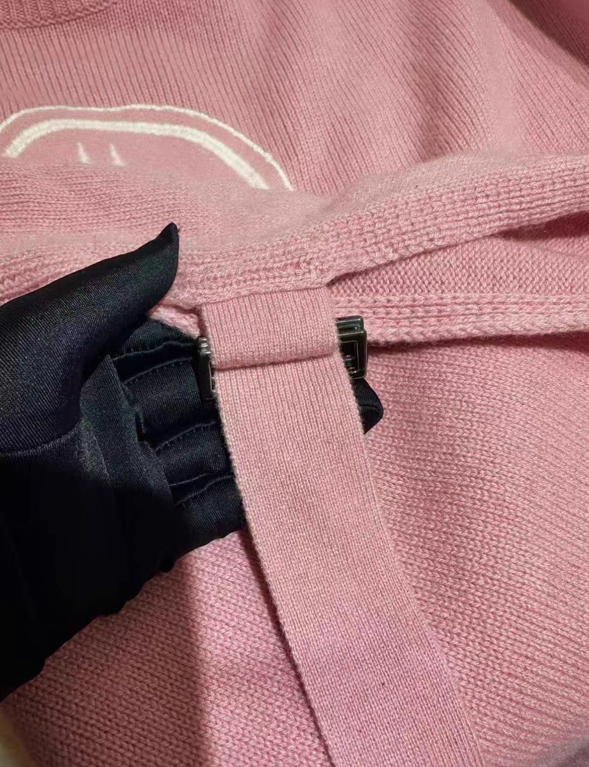 Moncler Moncler pink wool sweater J38 Size M / US 6-8 / IT 42-44 - 5 Thumbnail