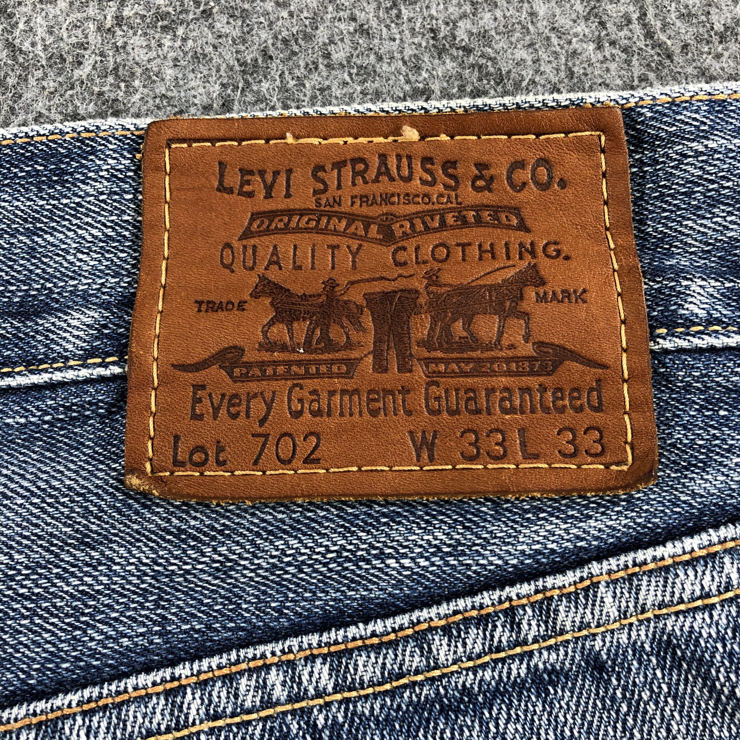 Levi's Vintage 90s Blue Wash Levis 702 Jeans-J1901 Size US 34 / EU 50 - 5 Thumbnail