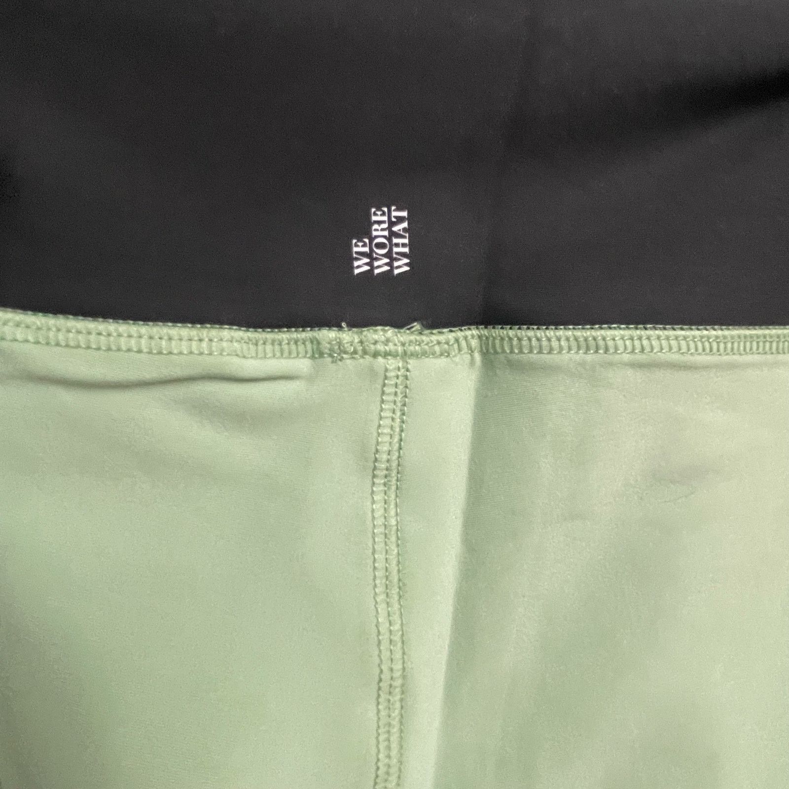 WeWoreWhat WeWoreWhat High Rise Legging NWT Green Black Sm $78 Revolve Size 27" / US 4 / IT 40 - 2 Thumbnail