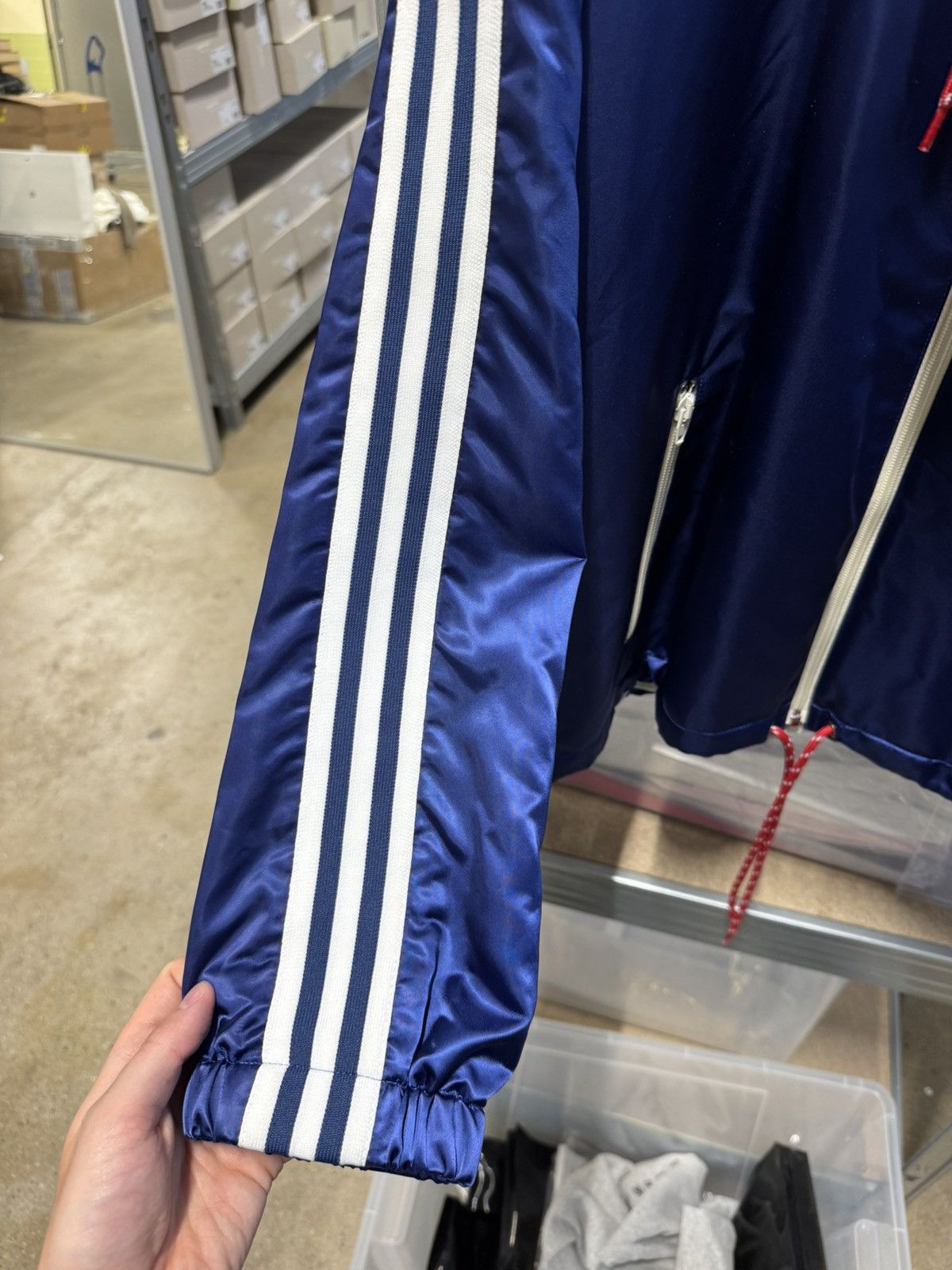 Adidas × Gucci Gucci X Adidas GG Satin Jacket NEW 3200$ Size US S / EU 44-46 / 1 - 5 Thumbnail