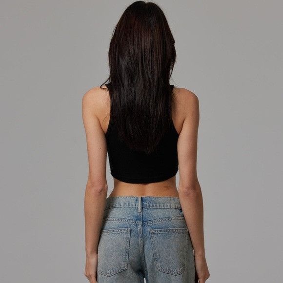 Talentless NEW TALENTLESS WOMENS CROP MODAL BLANK TANK SZ EXTRA LARGE Size XL / US 12-14 / IT 48-50 - 8 Thumbnail