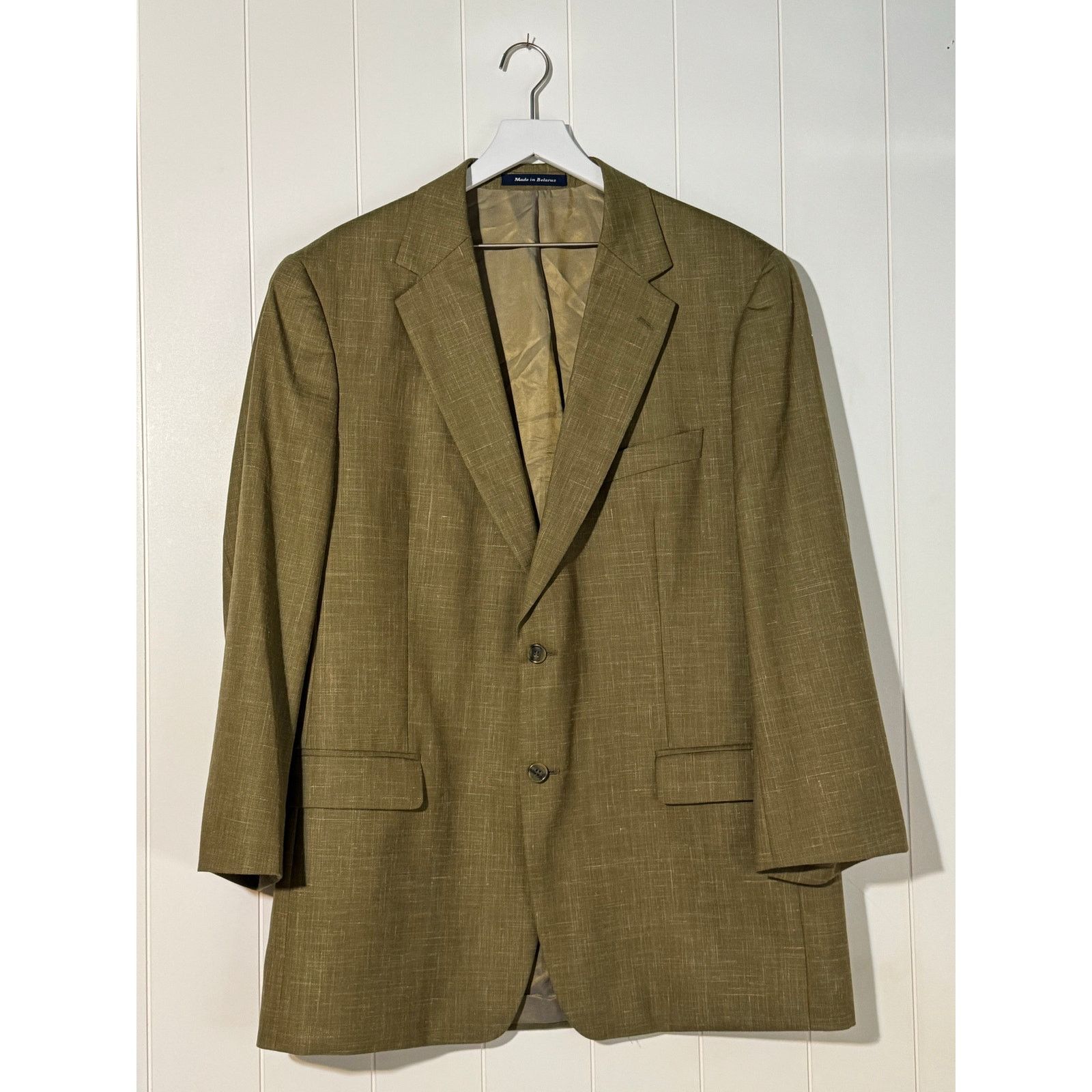 Alan Flusser Alan Flusser Bermuda Breeze Sport Coat 44L Brown Size US S / EU 44-46 / 1 - 14 Thumbnail