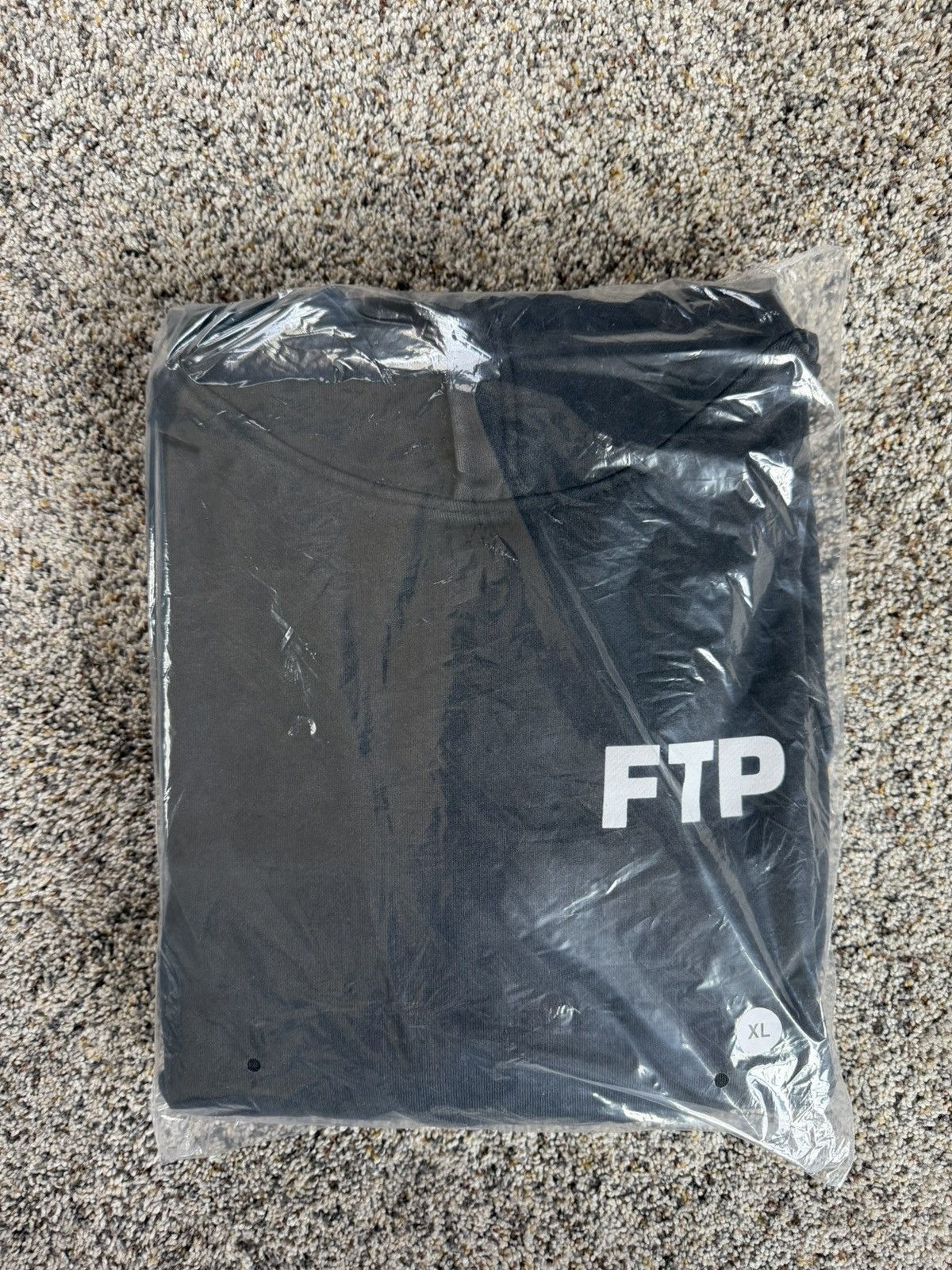 Fuck The Population SIZE XL FTP Overdyed Logo Pullover (Black) Size US XL / EU 56 / 4 - 5 Thumbnail