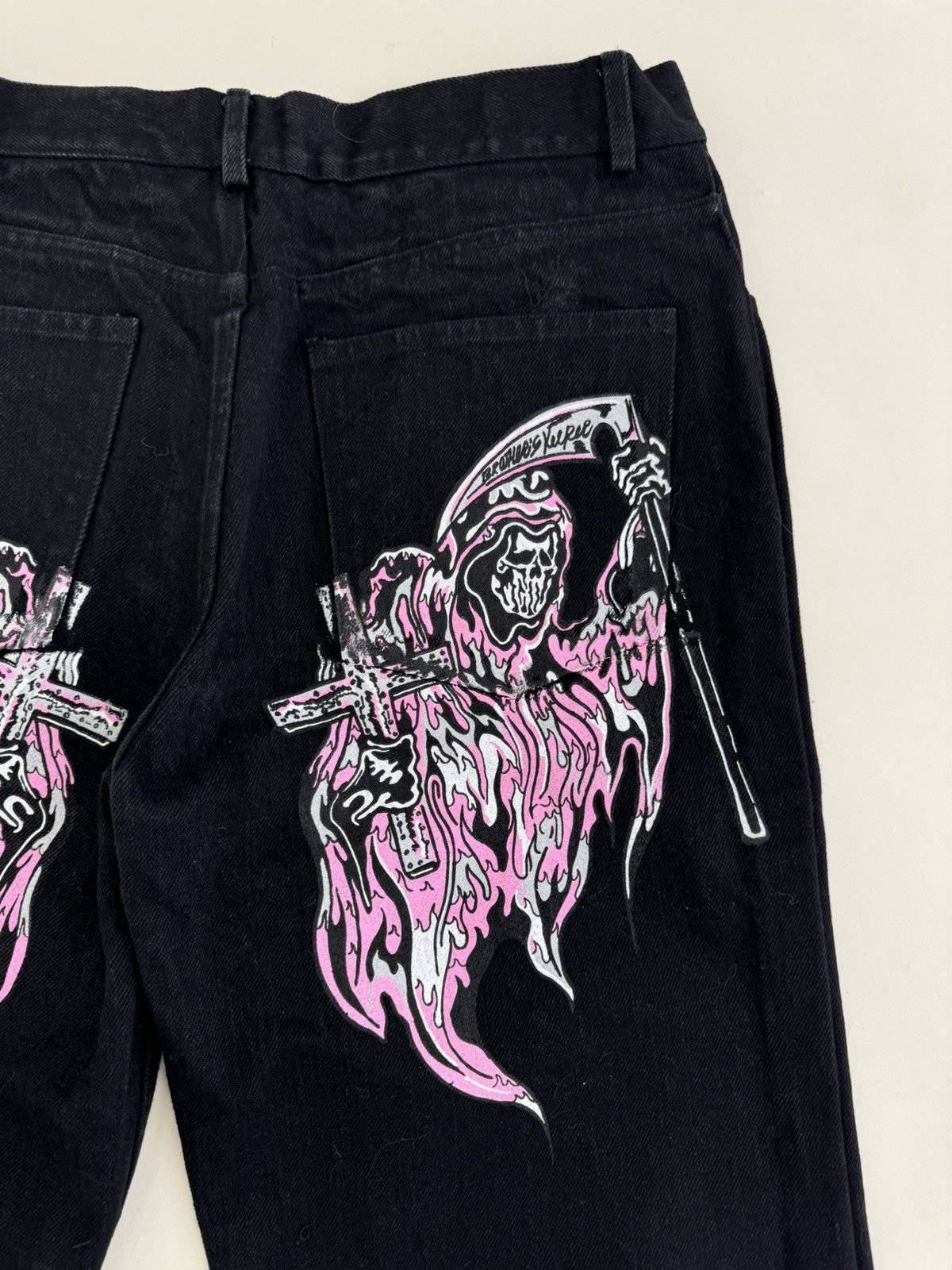 Warren Lotas Warren Lotas “Brothers Keeper” Denim Pants Size US 40 / EU 56 - 3 Thumbnail