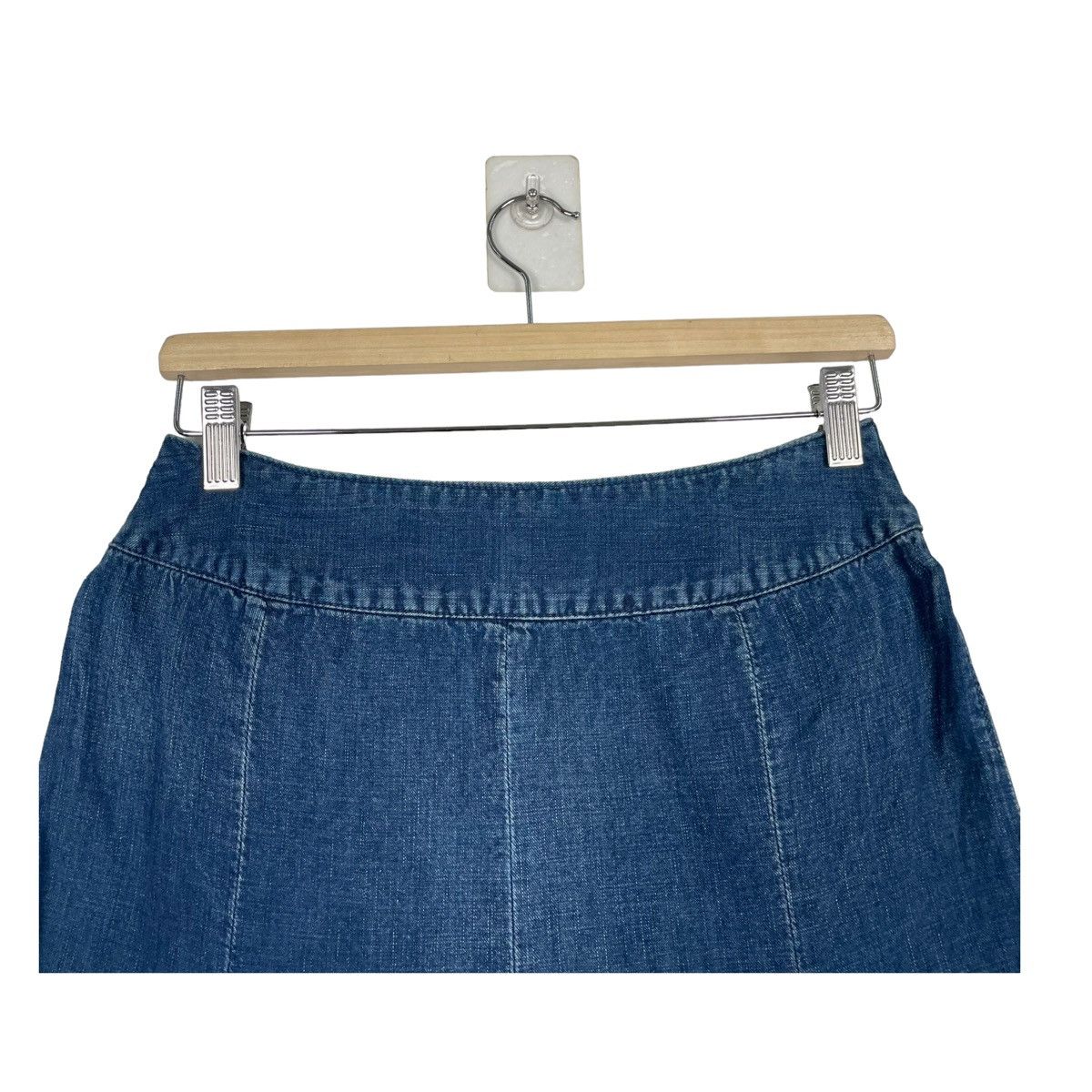 45rpm × Japanese Brand × Kapital 💥45 RPM DENIM TIERED SKIRT JEANS Size 27" / US 4 / IT 40 - 4 Thumbnail