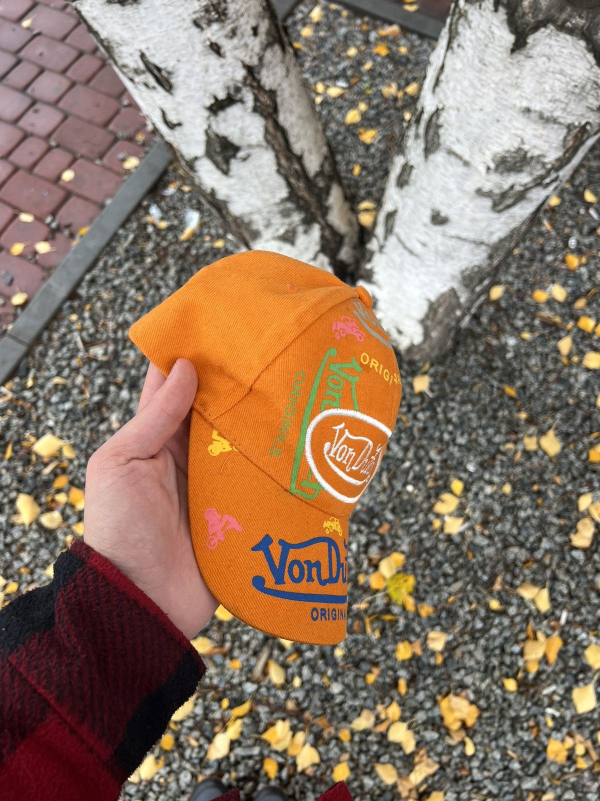 Von Dutch VINTAGE VON DUTHC DESIGNER CAP RETRO JAPAN STYLE Y2K 90s SK8 Size ONE SIZE - 4 Thumbnail