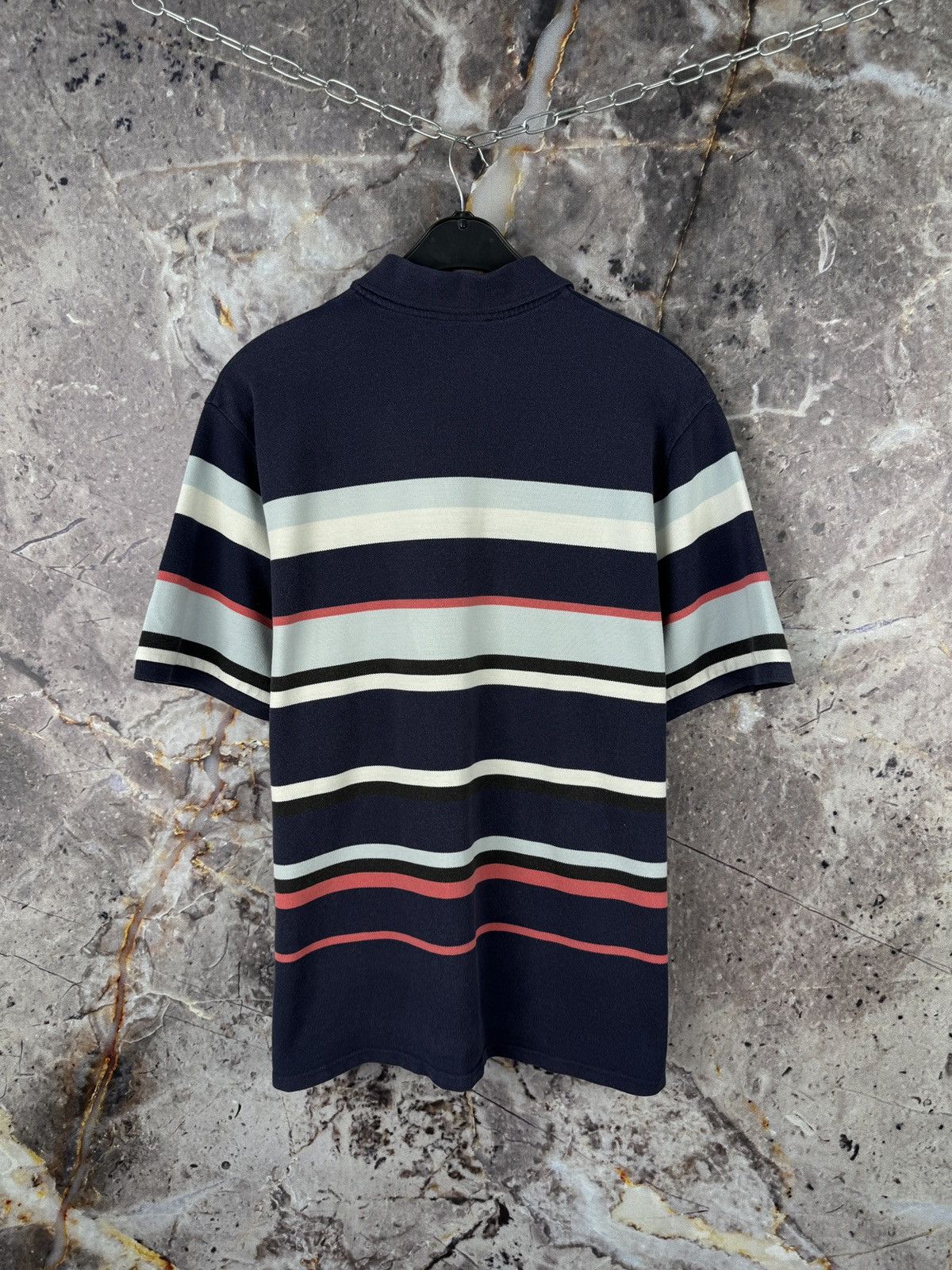 Yves Saint Laurent Men’s Yves Saint Laurent Striped Polo Shirt Size XXL Size US XXL / EU 58 / 5 - 13 Thumbnail