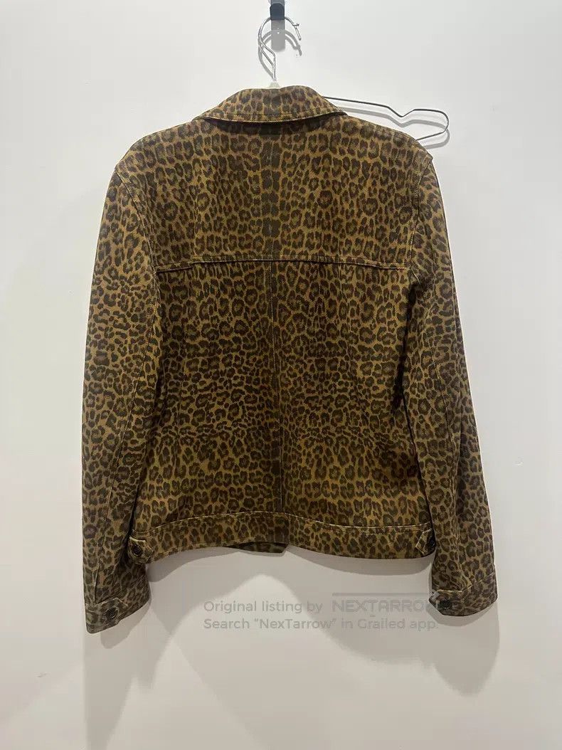 Saint Laurent Paris Saint Laurent Paris Leopard print leather jacket i Size US M / EU 48-50 / 2 - 2 Thumbnail