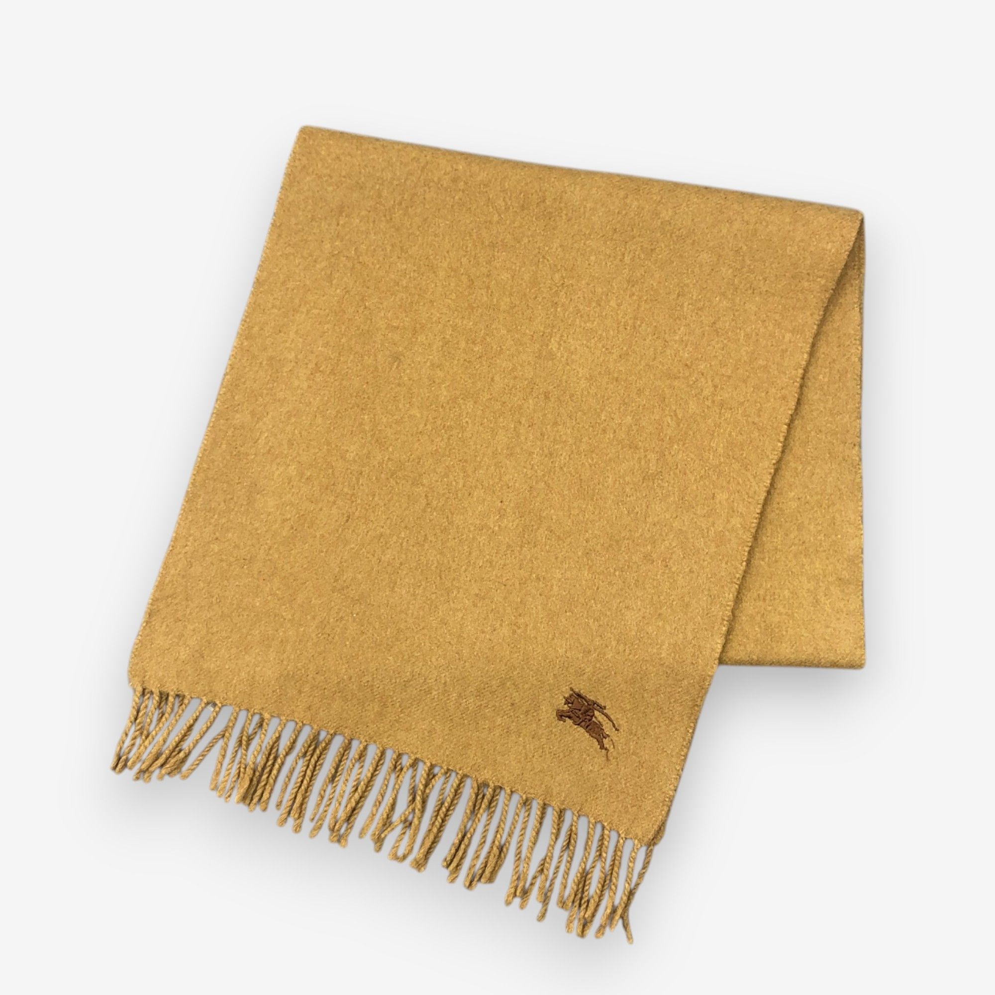 Burberry Vintage Burberry Scarf Muffler Wool Cashmere Check Scarves Size ONE SIZE - 2 Thumbnail