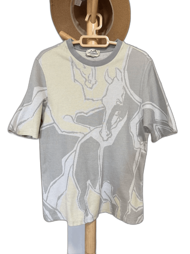 Hermes Hermes Short Sleeve T-Shirt Size M Size US M / EU 48-50 / 2 - 1 Thumbnail