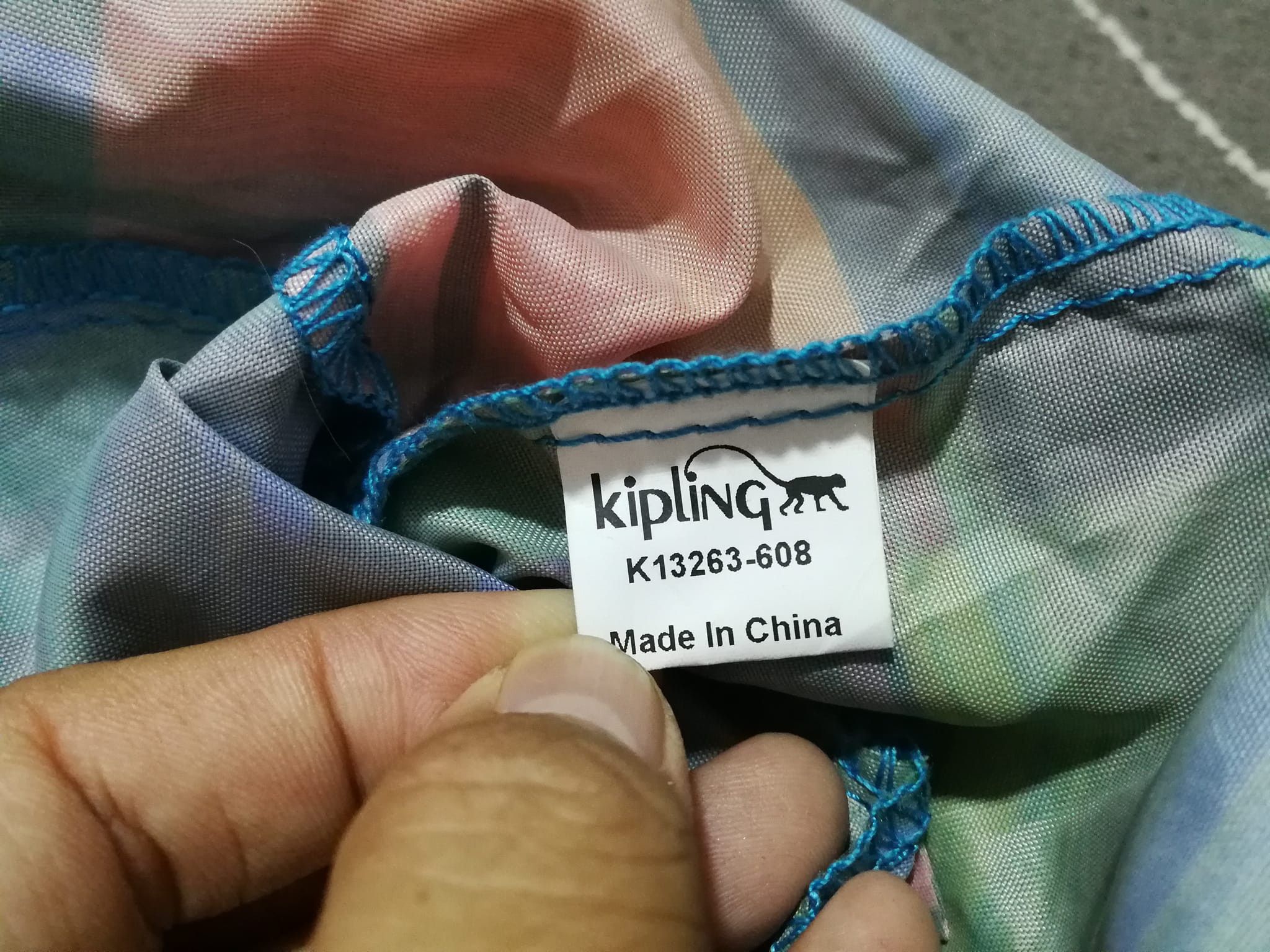 Designer Kipling bag rainbow polyester Size ONE SIZE - 9 Thumbnail
