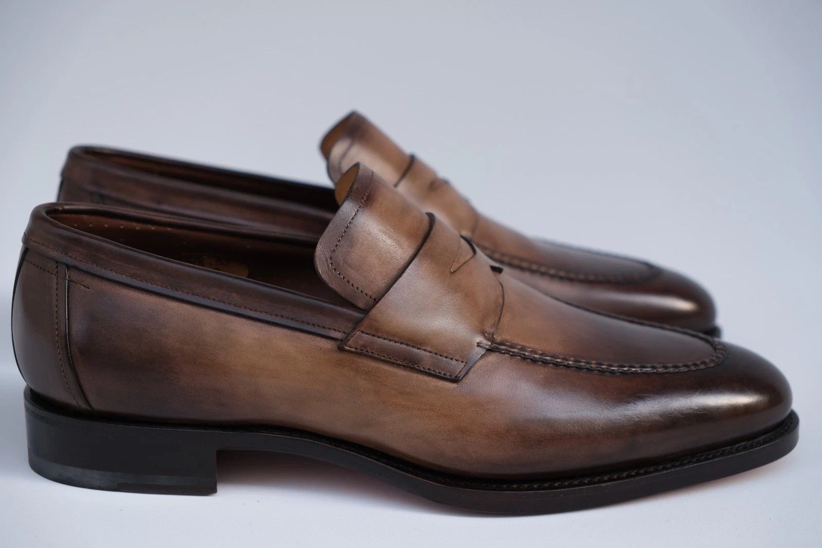 Santoni New Santoni Goodyear Welted Penny Loafer UK9 / US 10 / EU 43 Size US 10 / EU 43 - 2 Thumbnail