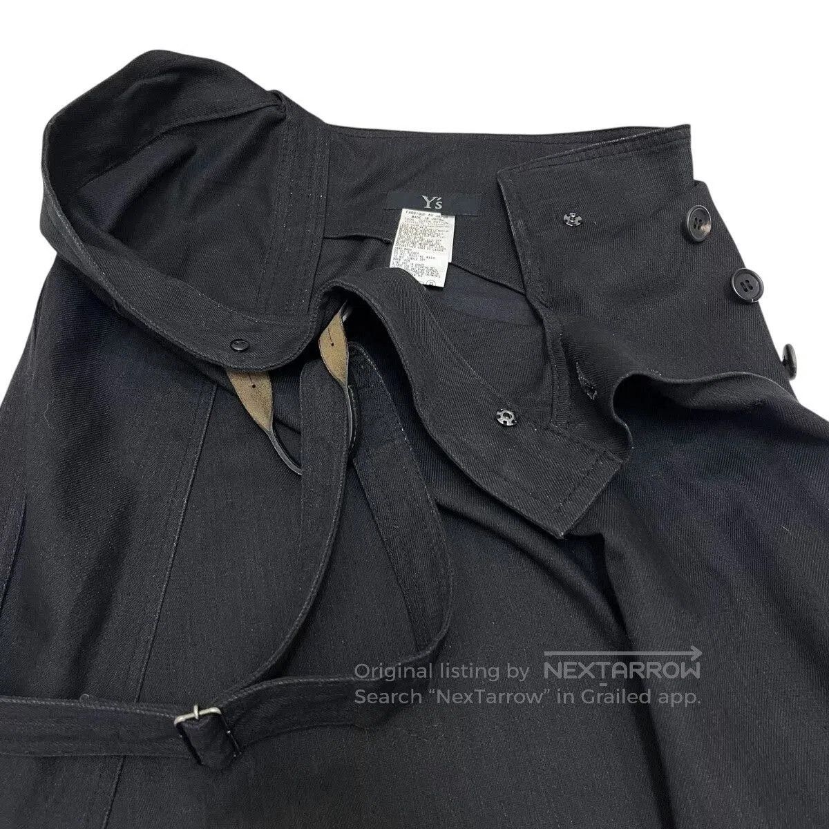 Yohji Yamamoto Yohji Yamamoto Black Denim Dress. Size 26" / US 2 / IT 38 - 1 Thumbnail