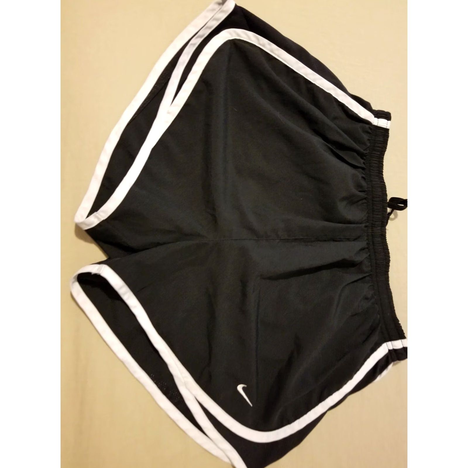 Nike Nike Womens Medium Black Athletic Gym Workout Shorts Size 32" / US 10 / IT 46 - 3 Thumbnail