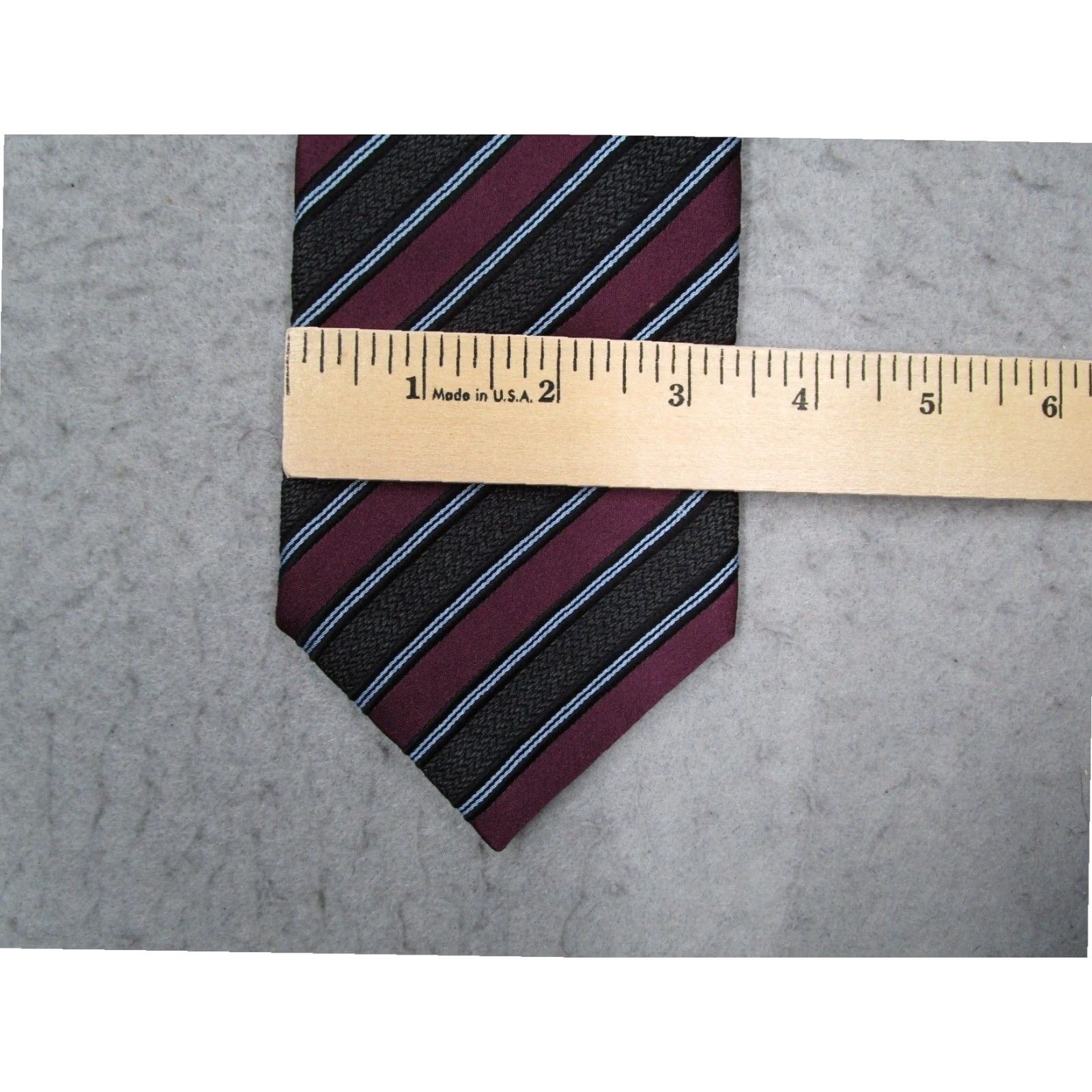 Canali Canali Silk Red Striped Classic Tie Mens Size ONE SIZE - 5 Thumbnail