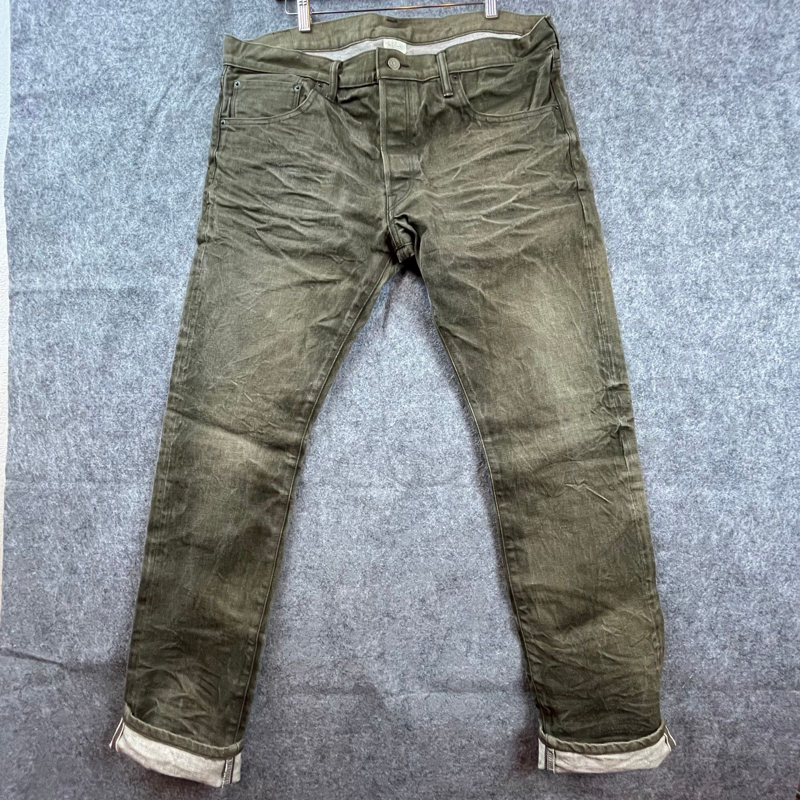 Fabric Brand & Co. Fabric Brand & Co Jeans 38 Japanese Selvedge Slim Fit Cairo Size US 38 / EU 54 - 3 Thumbnail