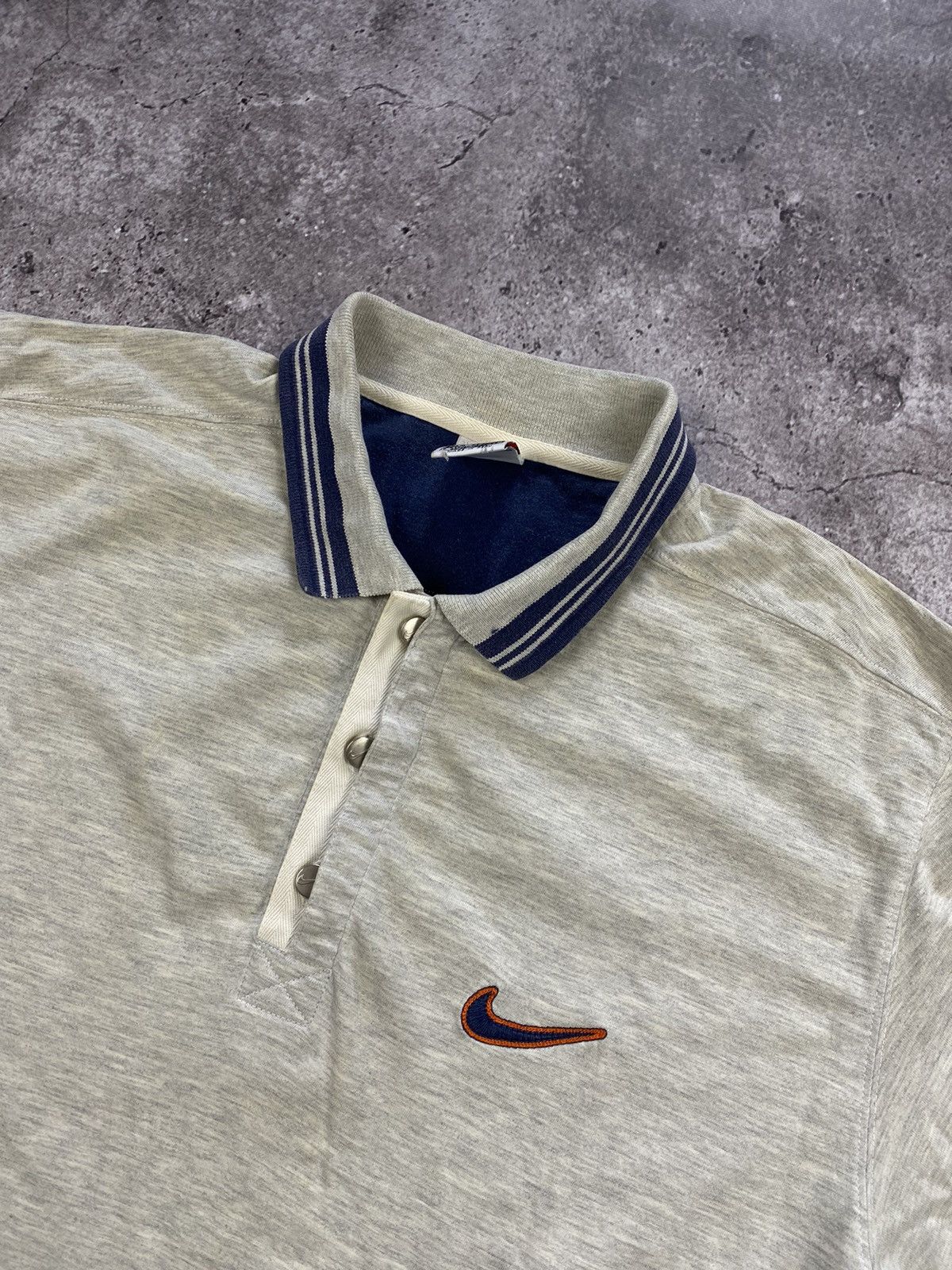 Nike × Vintage Vintage Nike 90’s polo plaid size L pocket logo rare Japan Size US L / EU 52-54 / 3 - 2 Thumbnail