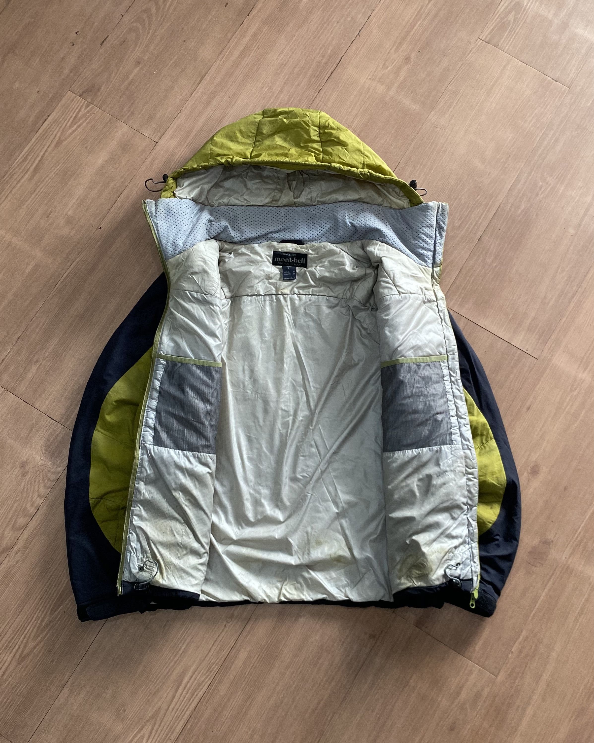 Montbell JAPANESE BRAND MONTBELL FLAT IRON PUFFER OUTDOOR LIFE Size US L / EU 52-54 / 3 - 5 Thumbnail