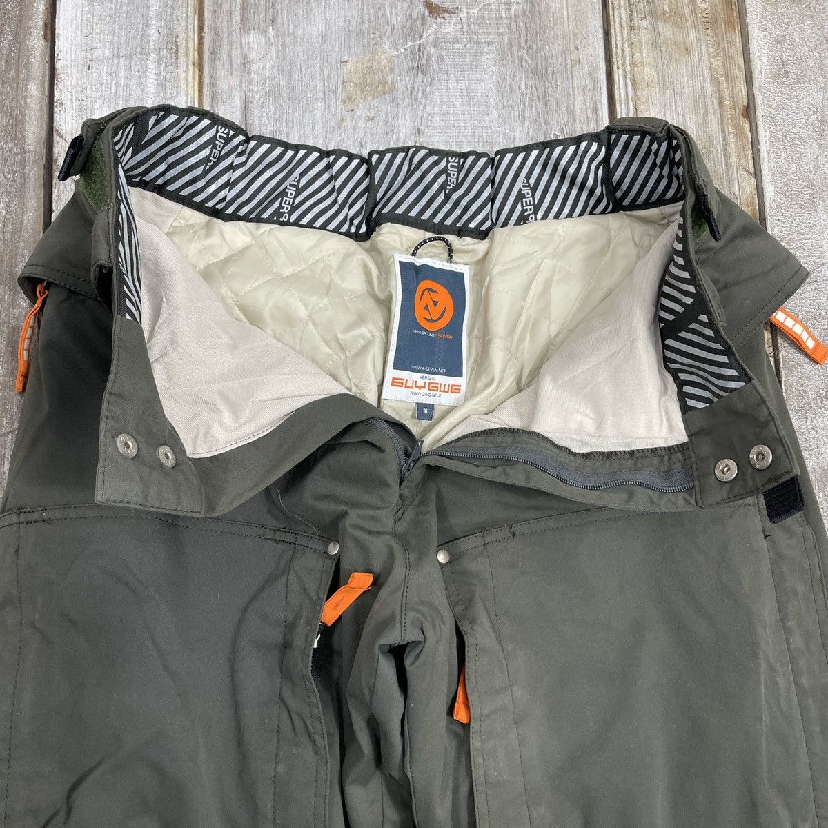 Japanese Brand Air To Ground a-Seven Ski Snow Wear Pants Size US 32 / EU 48 - 8 Thumbnail