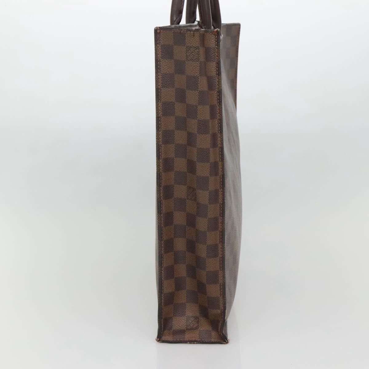 Louis Vuitton LOUIS VUITTON Damier Ebene Sac Plat Hand Bag N51140 Size ONE SIZE - 4 Thumbnail