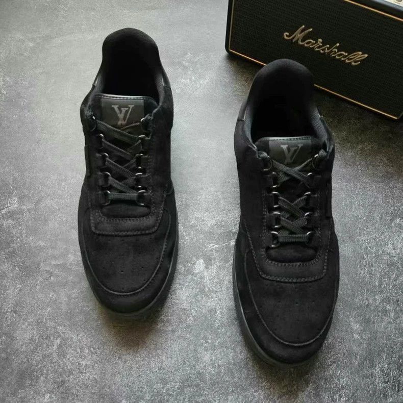 Louis Vuitton louis vuitton trainer black sneakers-2507 Size US 8 / EU 41 - 2 Thumbnail