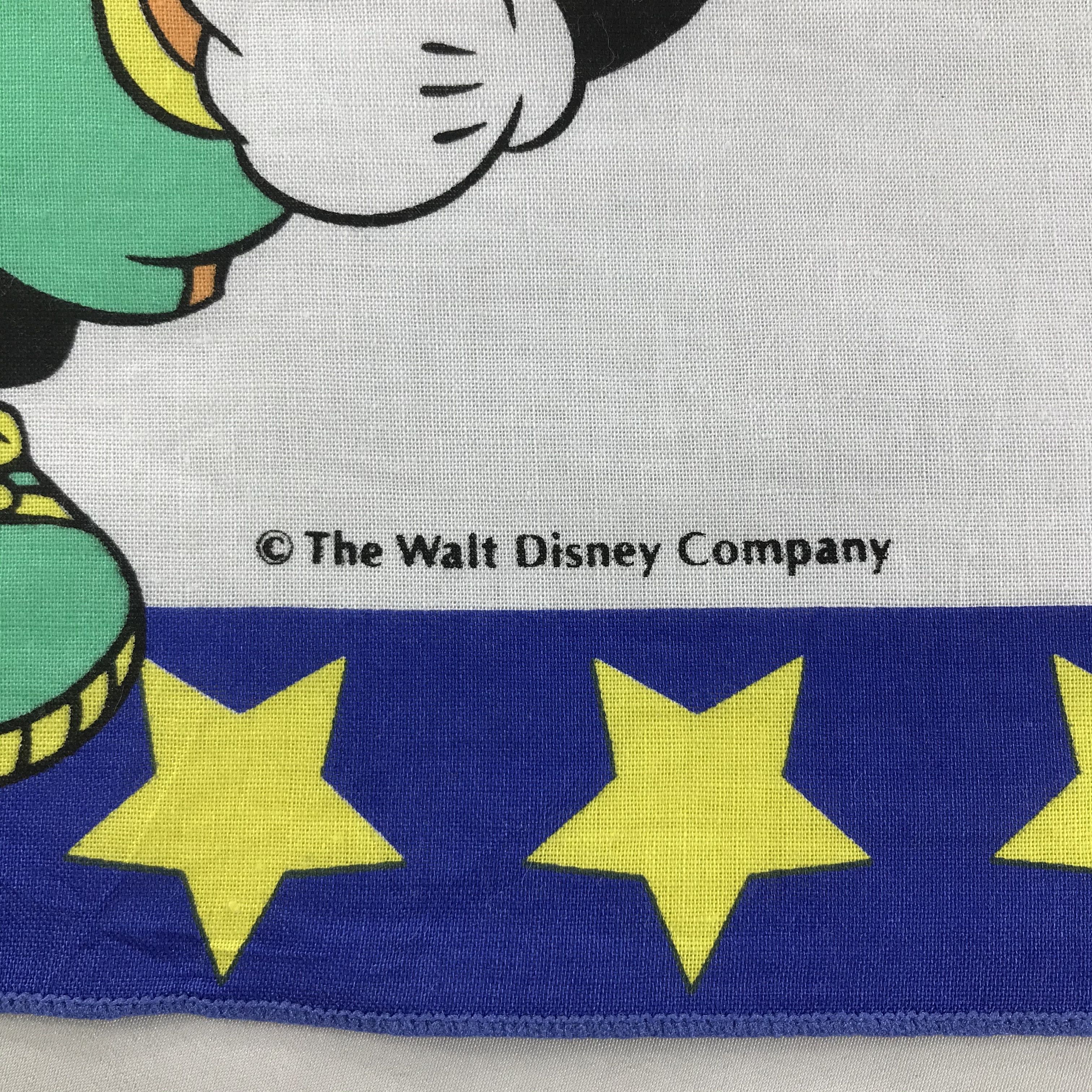 Disney × Vintage Disney Bandana / Handkerchief / Neckerchief - S1848 Size ONE SIZE - 3 Thumbnail