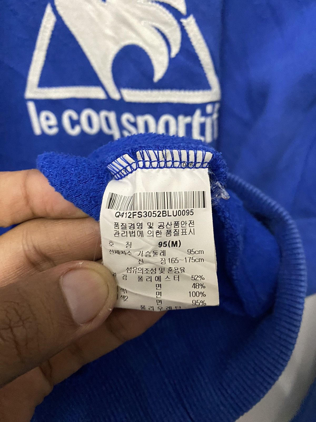 Le Coq Sportif × Vintage Vintage Le Coq Sportif Sweatshirts Size US M / EU 48-50 / 2 - 5 Thumbnail
