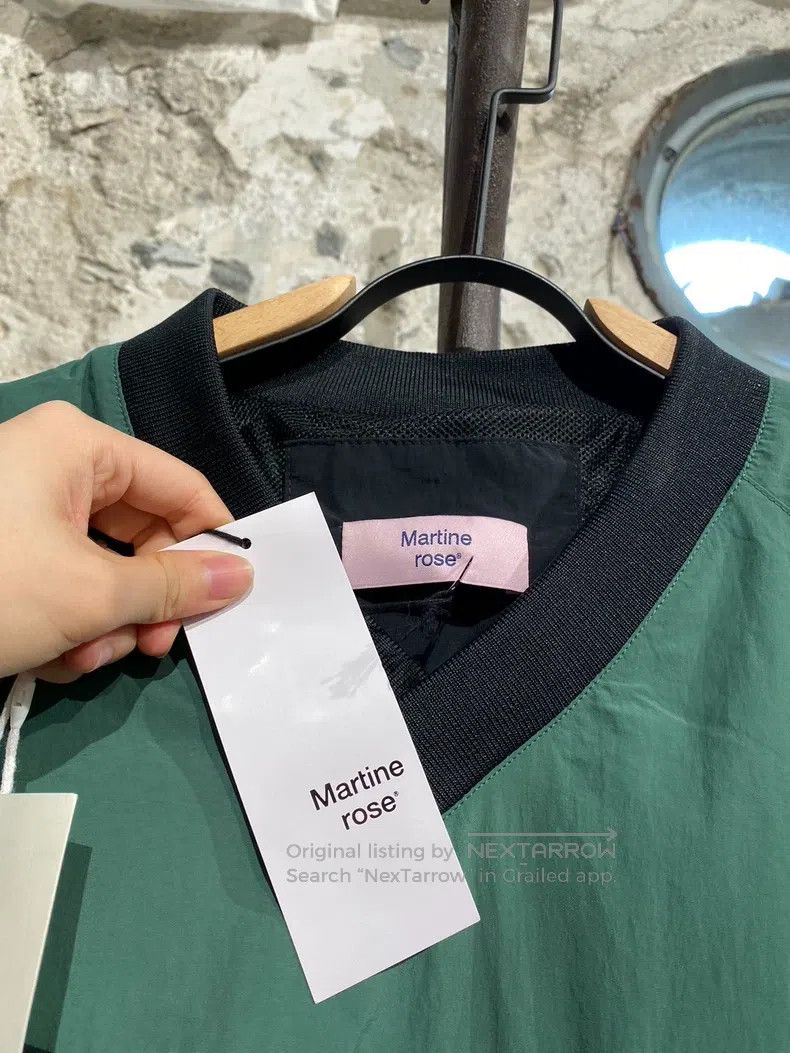 Martine Rose Martine Rose 24SS Black/Green Sporty Casual Top Size US S / EU 44-46 / 1 - 6 Thumbnail